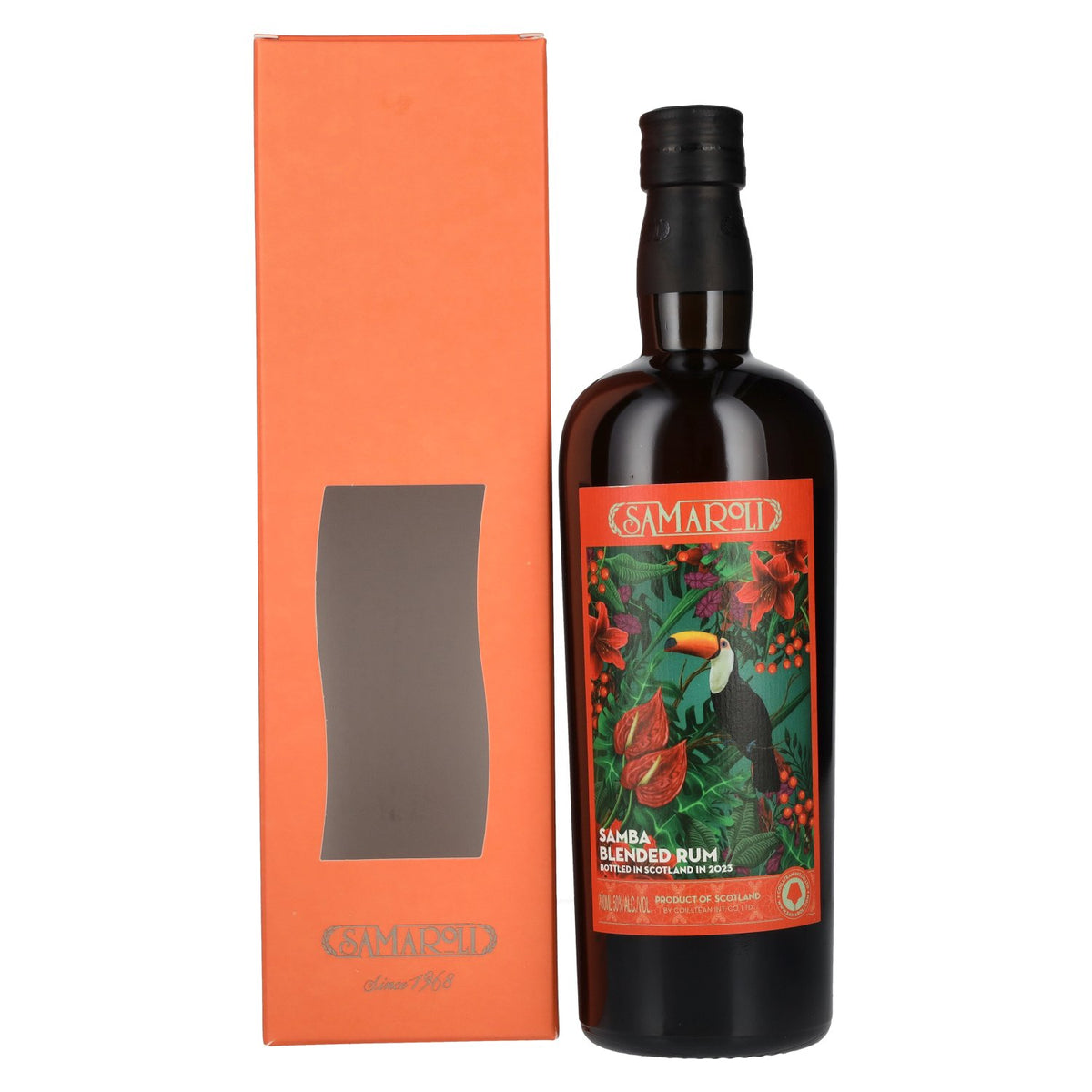 Samaroli Samba Blended Rum 2023 50 % vol., 0,7 l, dans un coffret cadeau