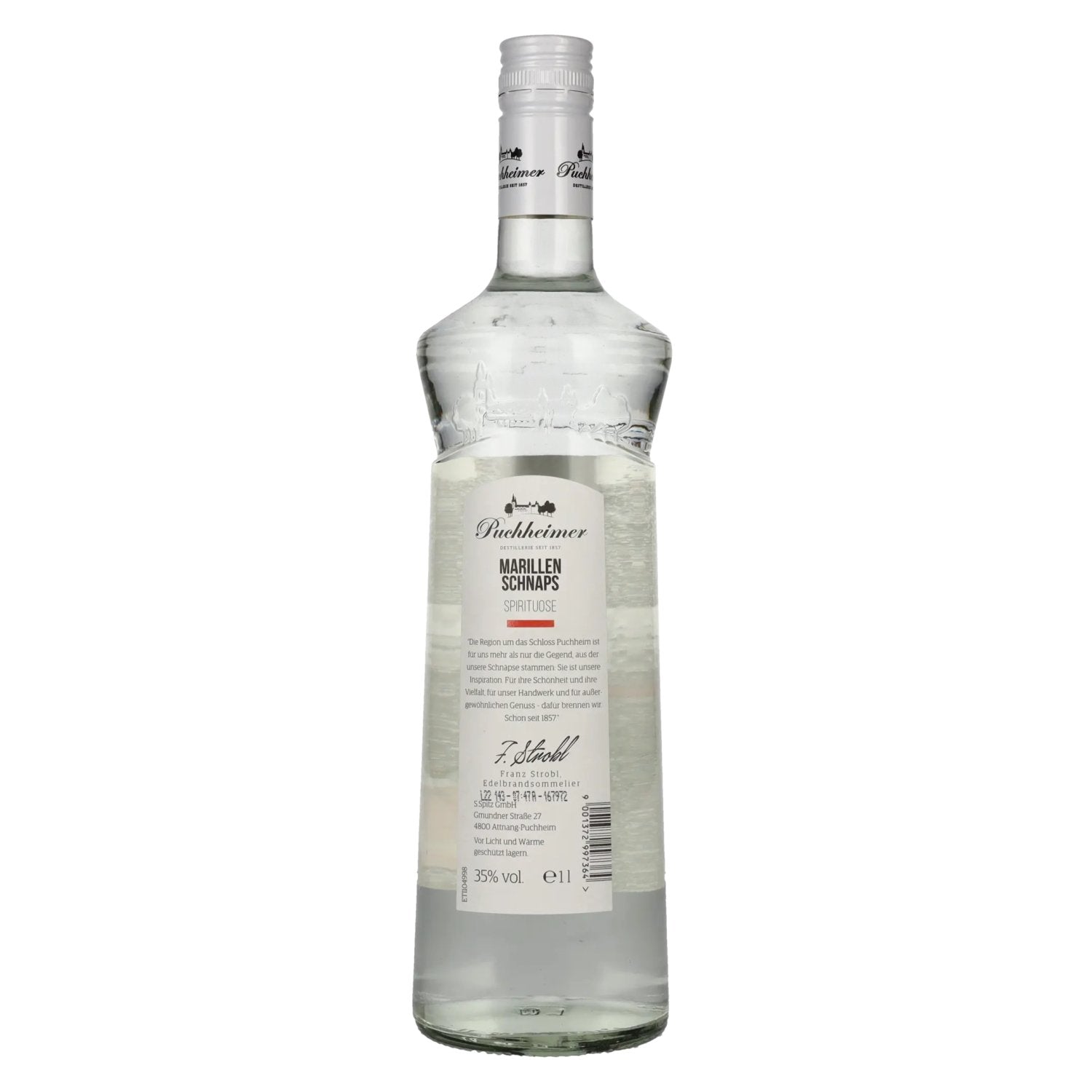 Puchheimer Marillen Schnaps 35% Vol. 1l