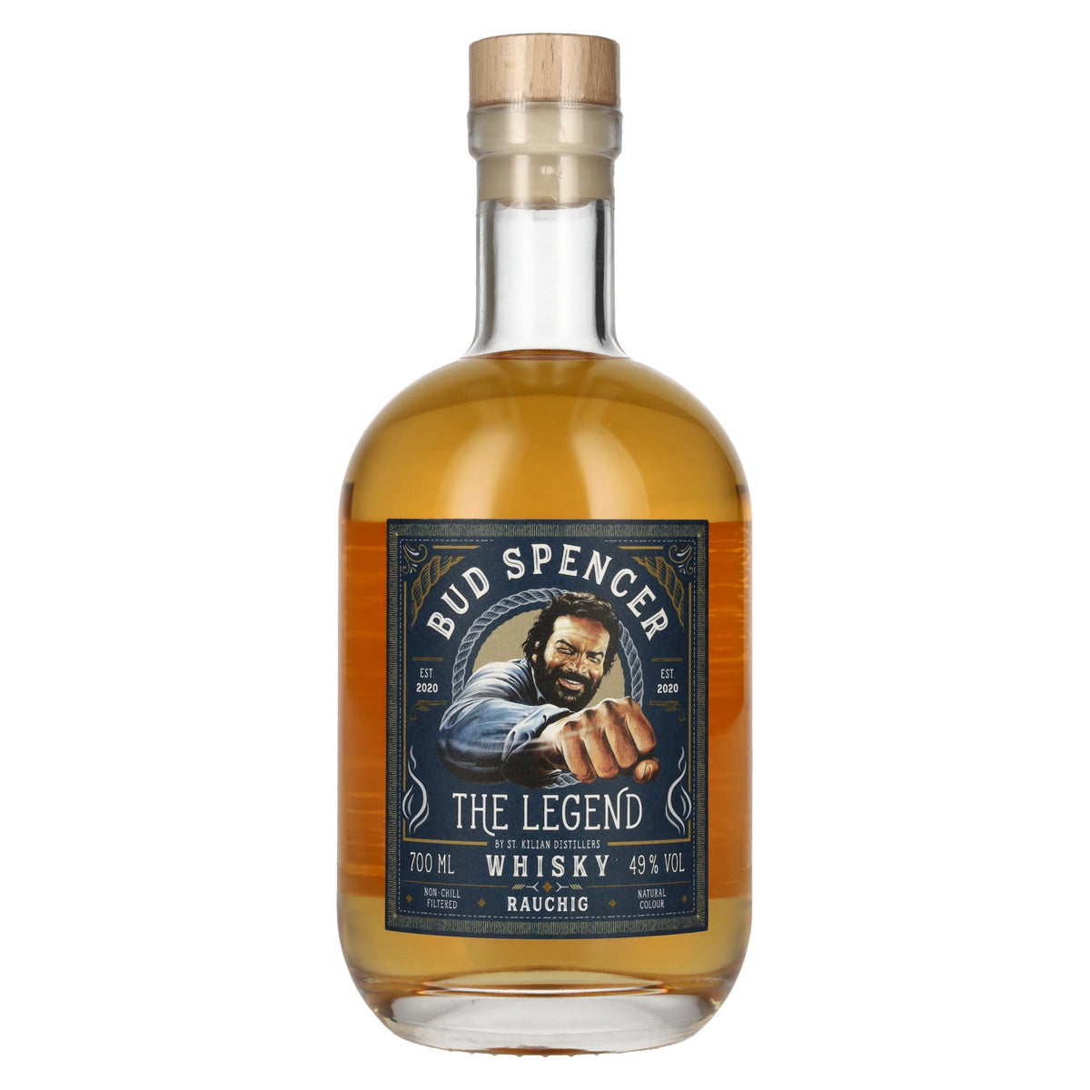 Bud Spencer THE LEGEND Single Malt SMOKY 49% vol. 0.7l