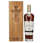 The Macallan 25 Years Old SHERRY OAK 2023 43% vol. 0,7l dans une caisse en bois