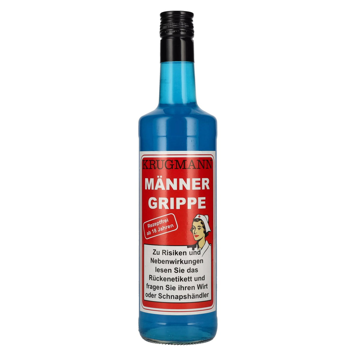 Krugmann MÄNNERGRIPPE Ice-Mint-likeur 15% vol. 0,7 l