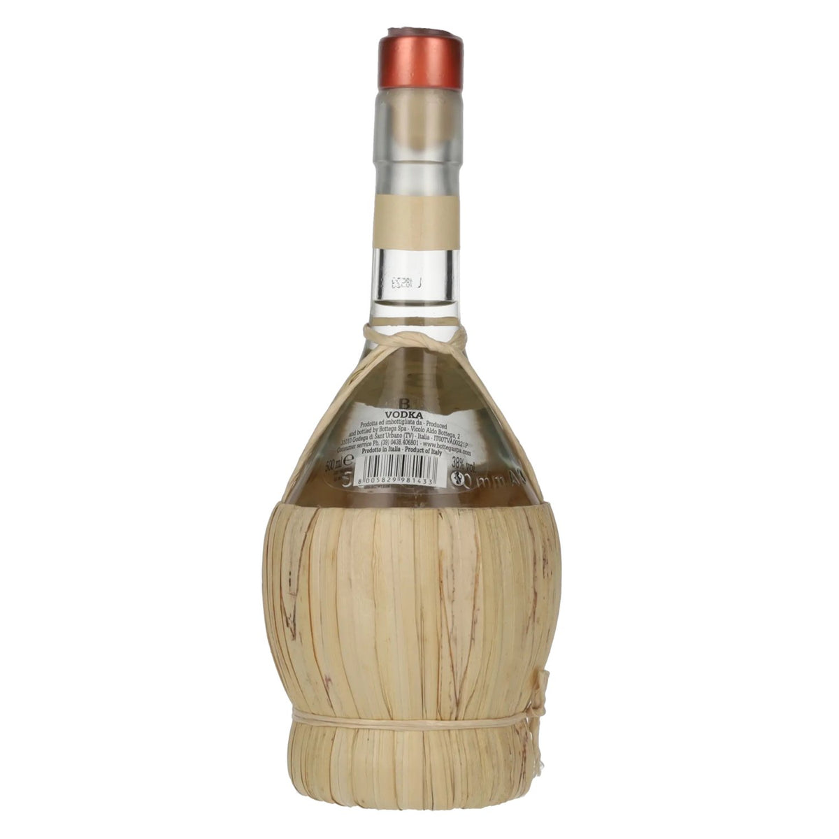 Bottega Vodka Puro Grano 38% vol. 0.5 l