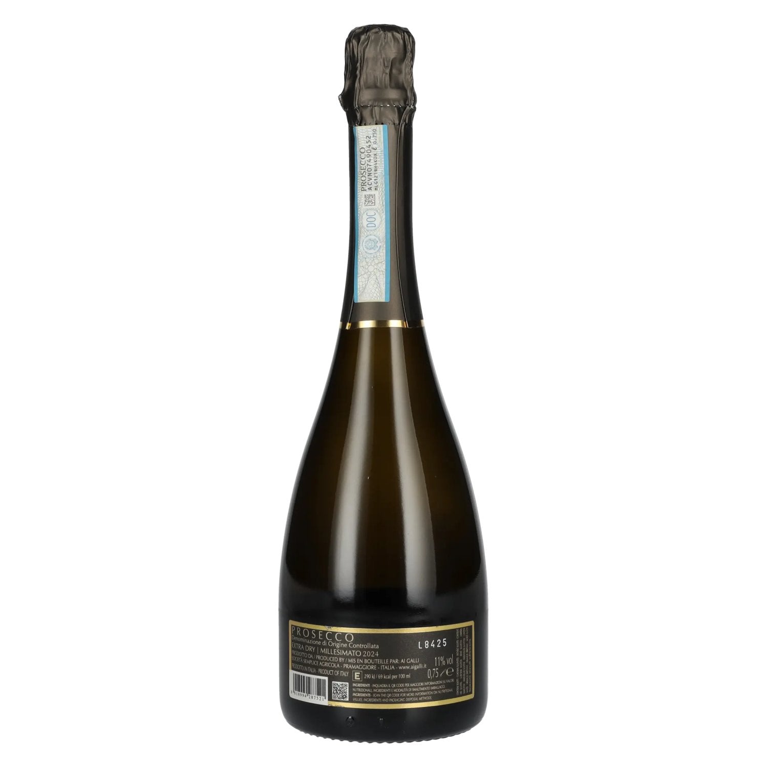 AI GALLI Prosecco Extra Dry Millesimato DOC 2024 11% vol. 0,75l