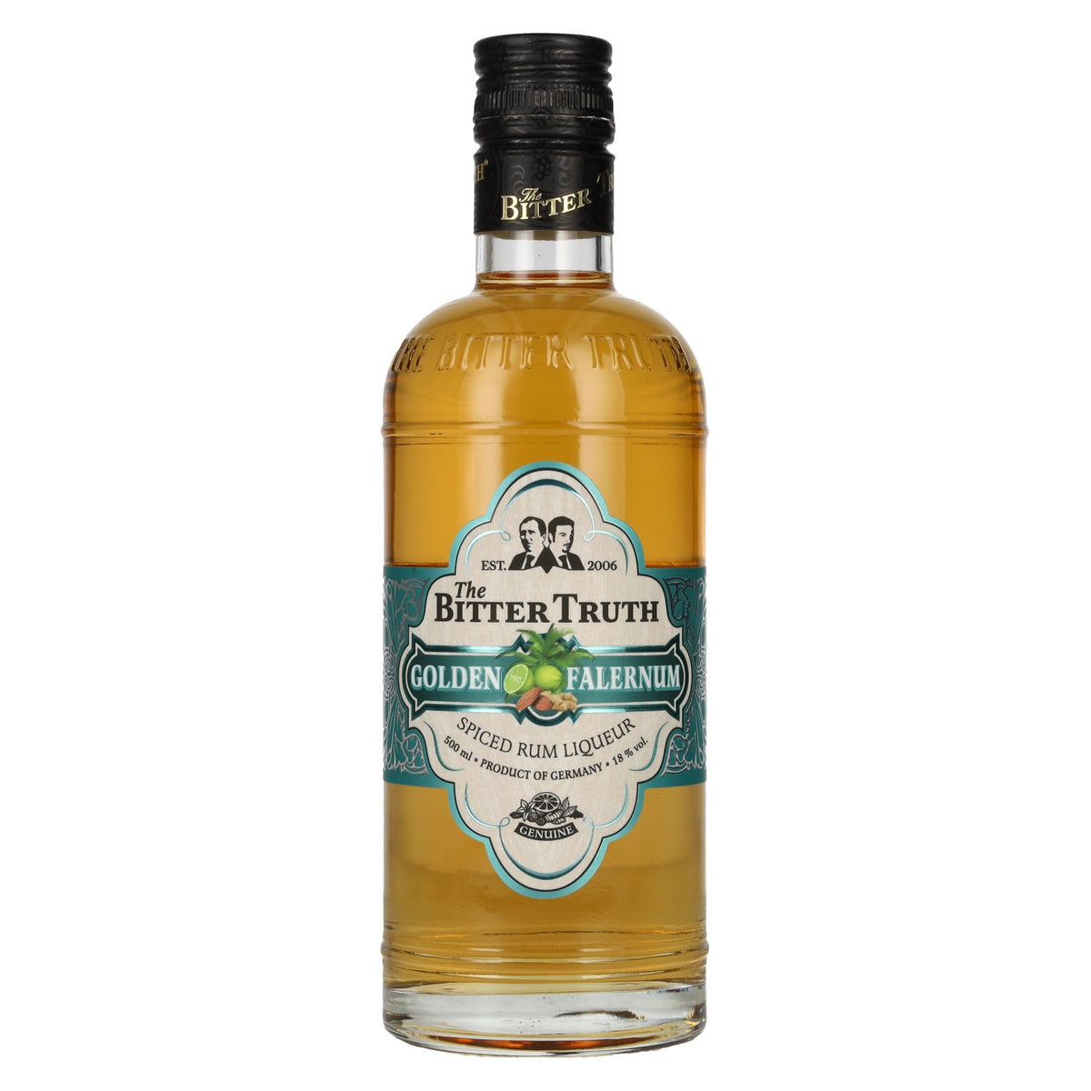 The Bitter Truth Golden Falernum, liqueur de rhum épicée, 18 % vol., 0,5 l