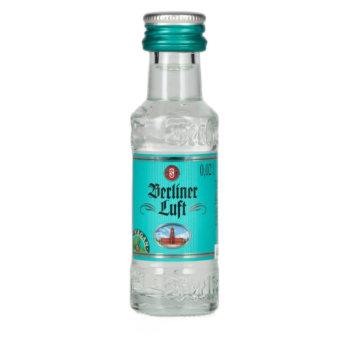 Berliner Luft DE FRISSE pepermuntlikeur 18% vol. 24 x 0,02 l