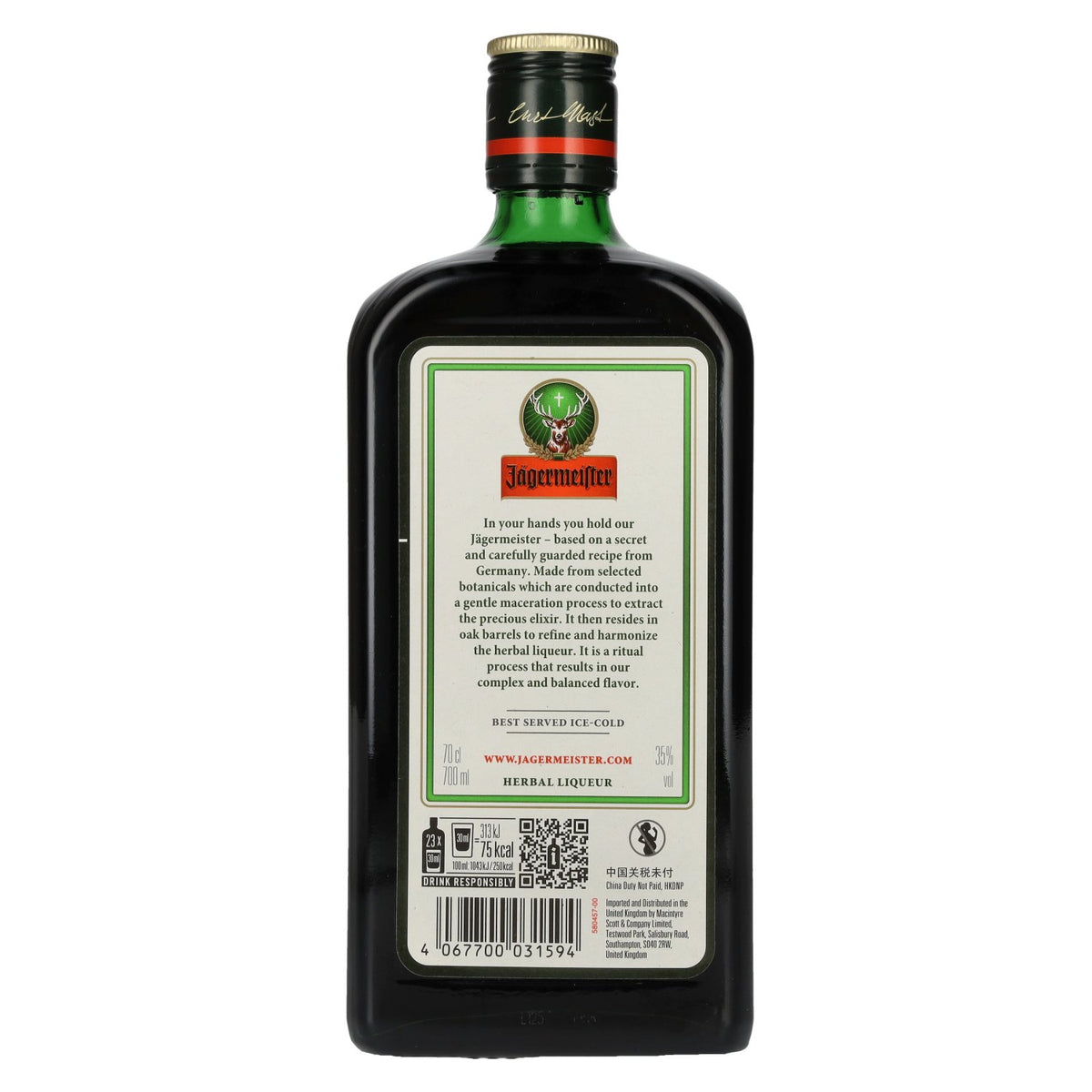 Jägermeister 35 % vol., 0,7 l