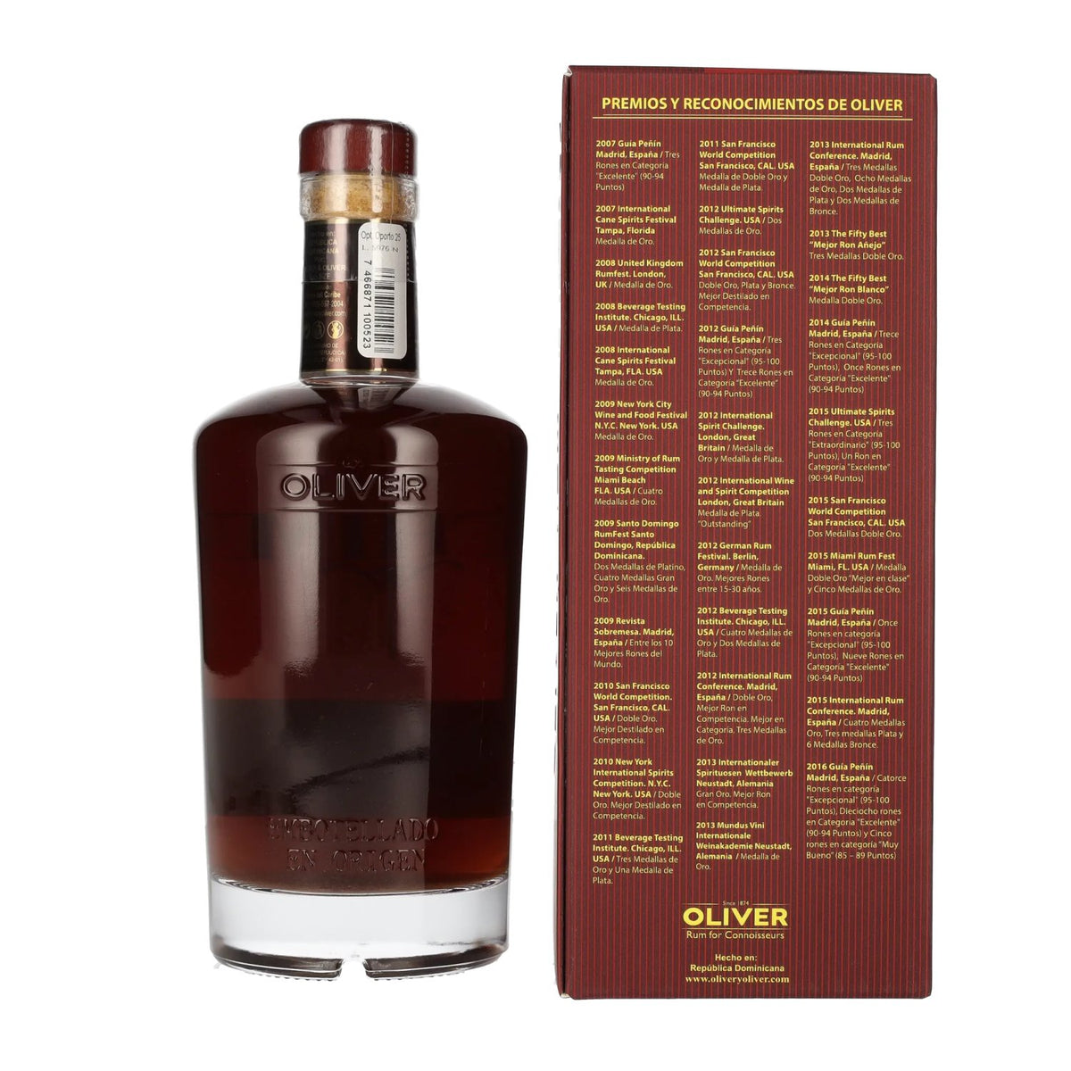 Opthimus 25 Sistema Solera OportO Ron Artesanal 43% Vol. 0,7l in Geschenkbox