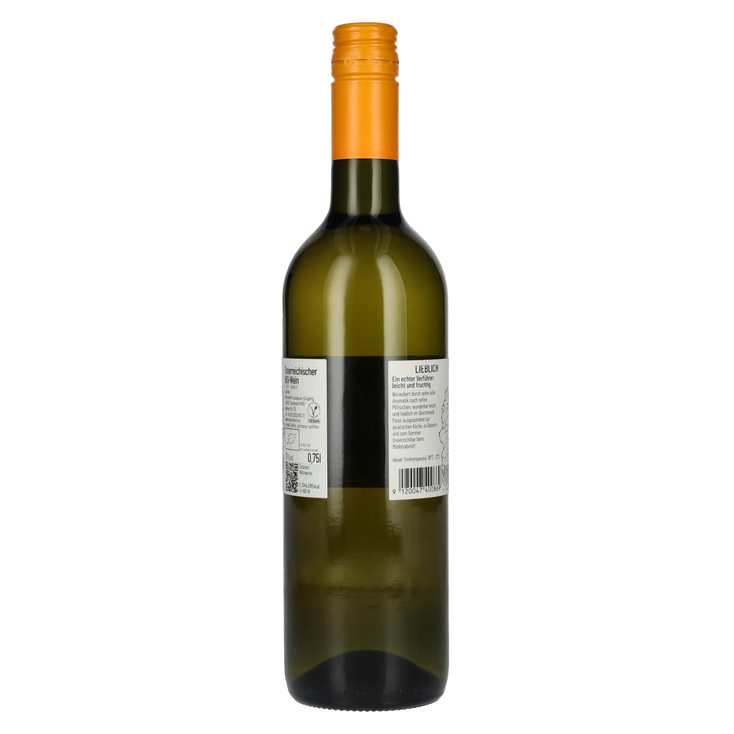 Landauer Gisperg Muskateller lieblich 10% Vol. 0,75l