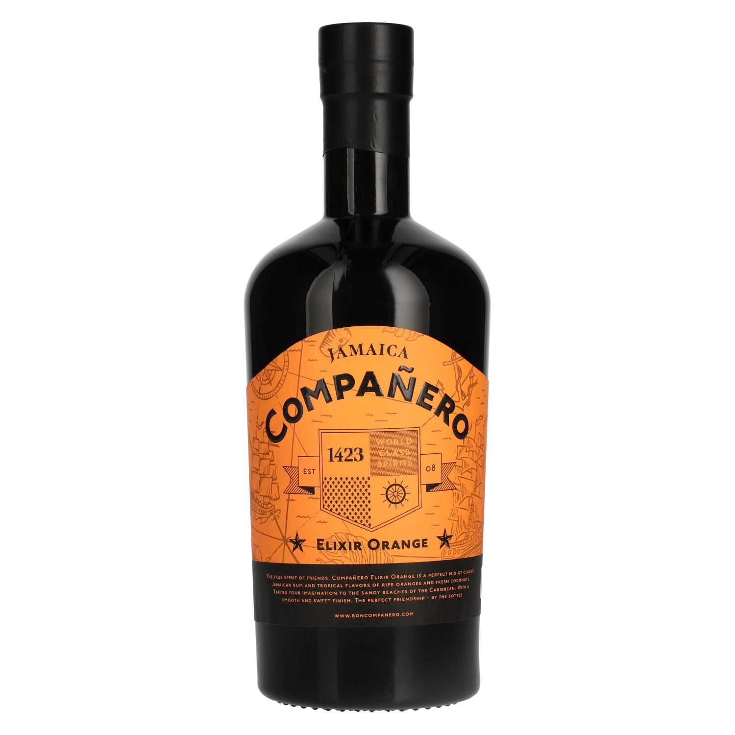 Compañero JAMAICA Elixir Sinaasappel Rum Likeur 40% Vol. 0,7l