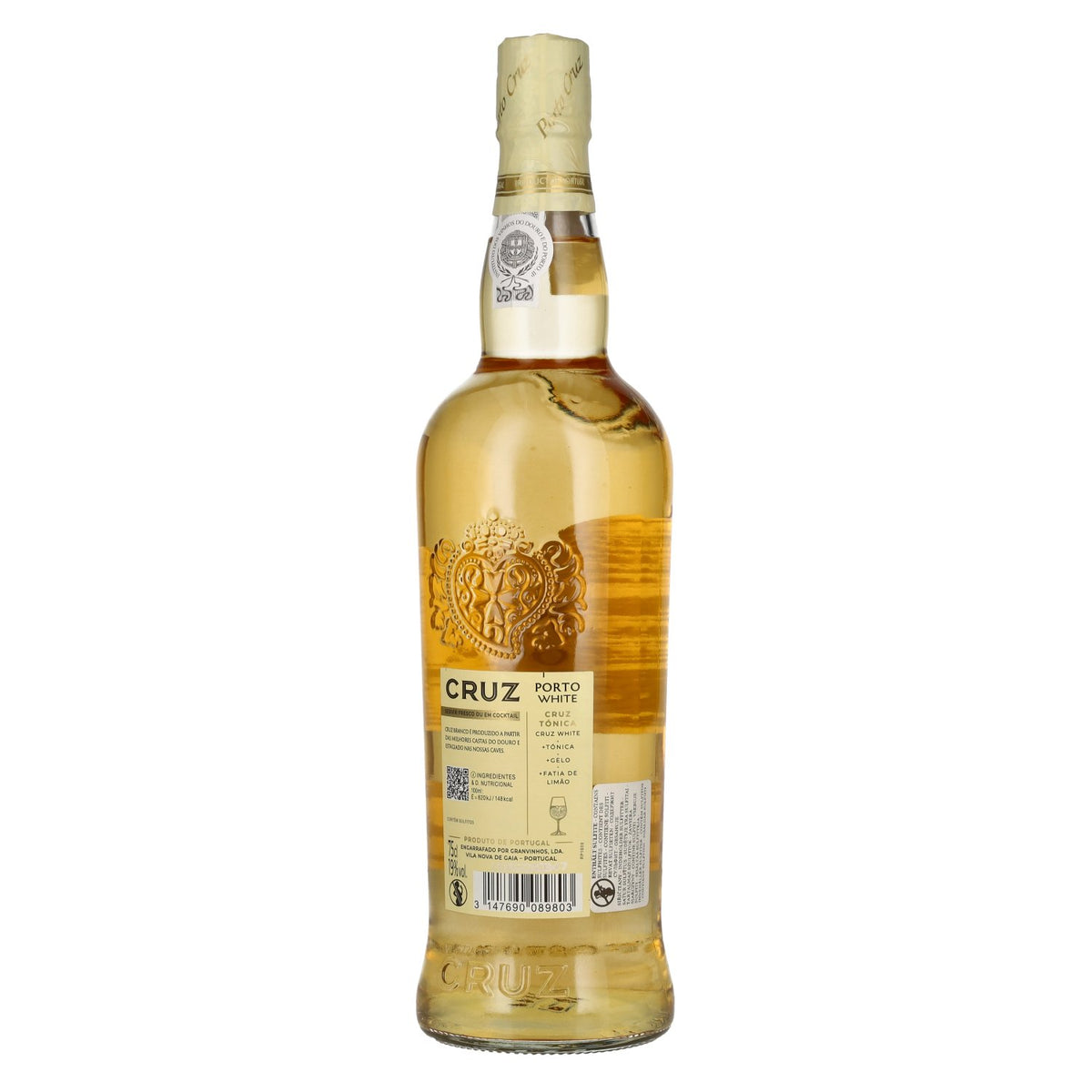 Porto Cruz White 19% ABV 0.75 l