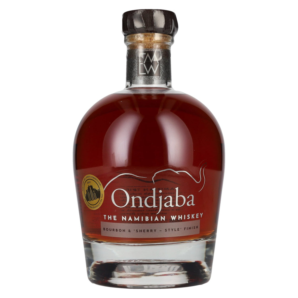 Ondjaba The Namibian Whisky Single Malt x Sherry Style Finish 51% vol. 0.7 l