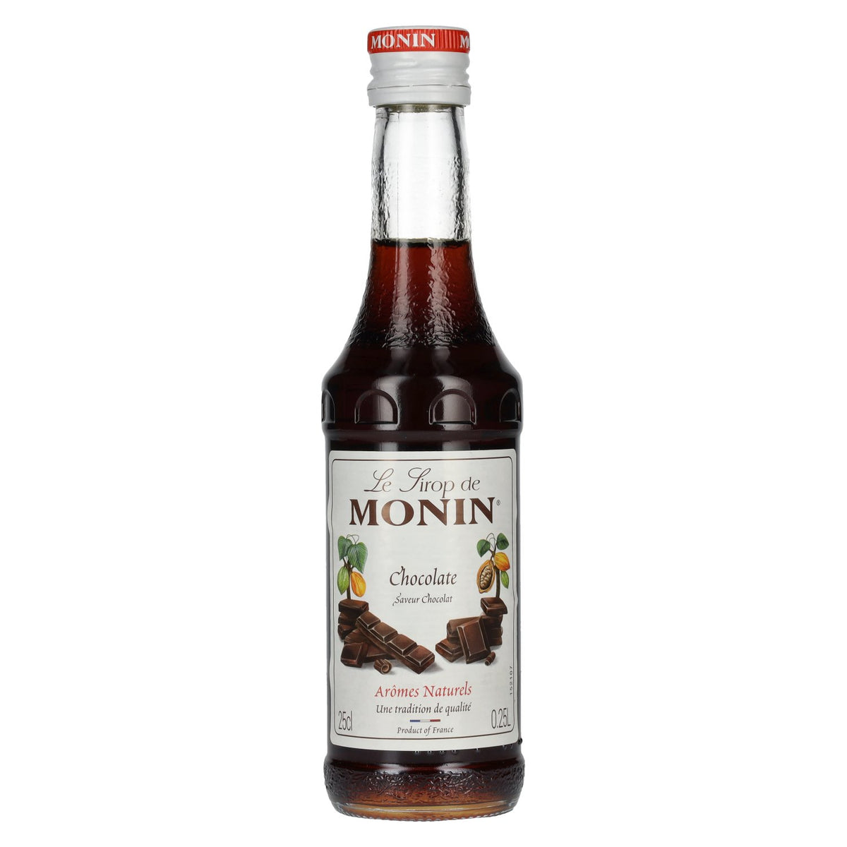 Monin-siroop CHOCOLADE 0,25 l, houdbaar tot 30/09/2026