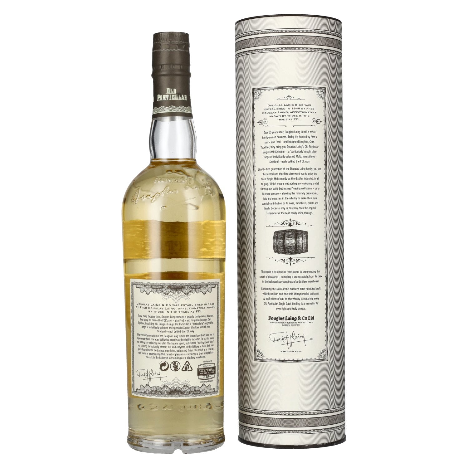 Douglas Laing OLD PARTICULAR Mortlach 10 Years Old Single Cask Malt 2009 48,4% Vol. 0,7l in Geschenkbox