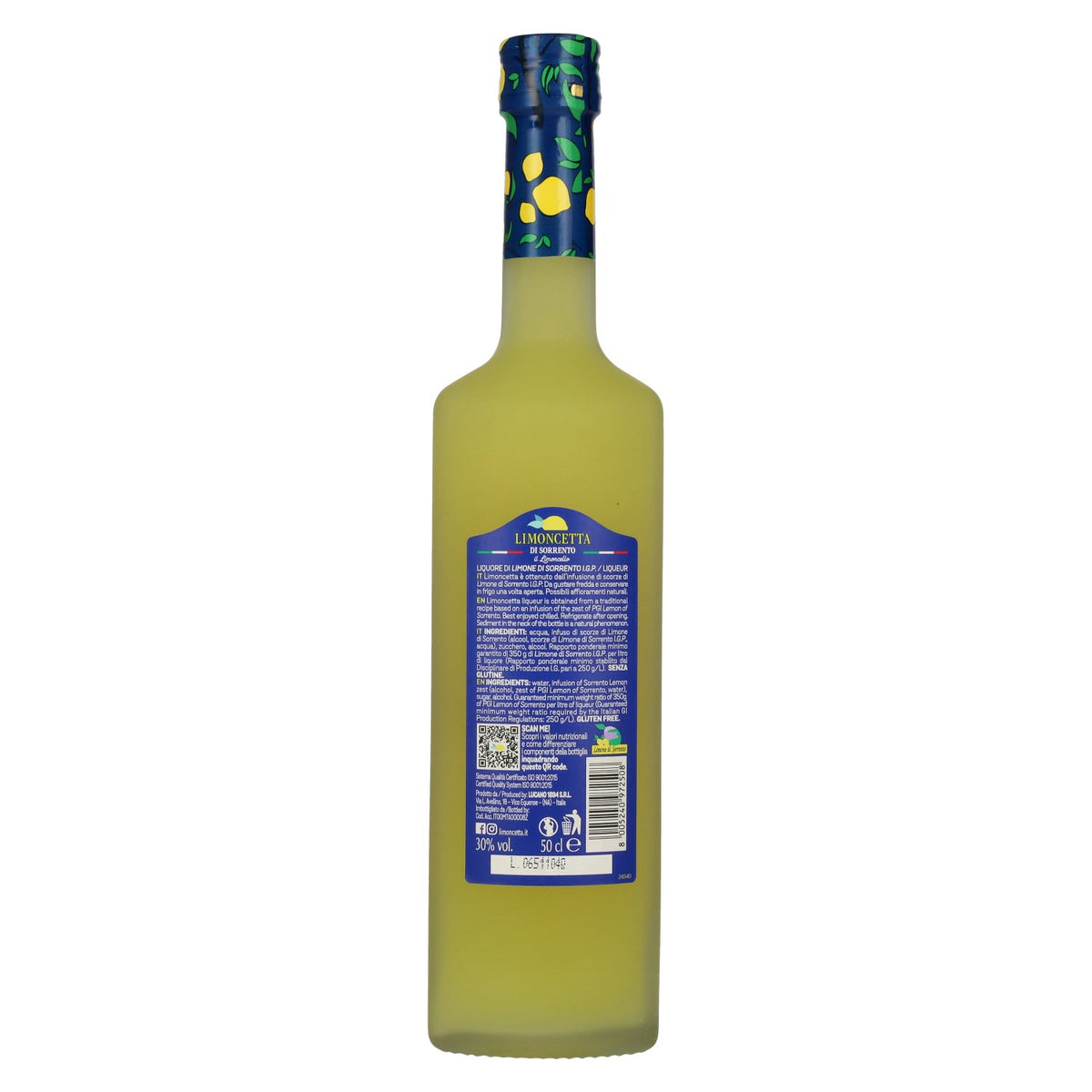 Lucano Limoncetta di Sorrento 30% ABV 0.5l