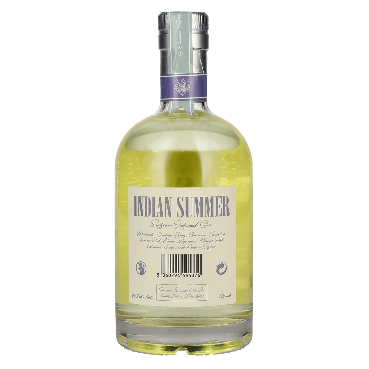 Duncan Taylor Indian Summer Saffron-Infused Gin 46% vol. 0.7 l