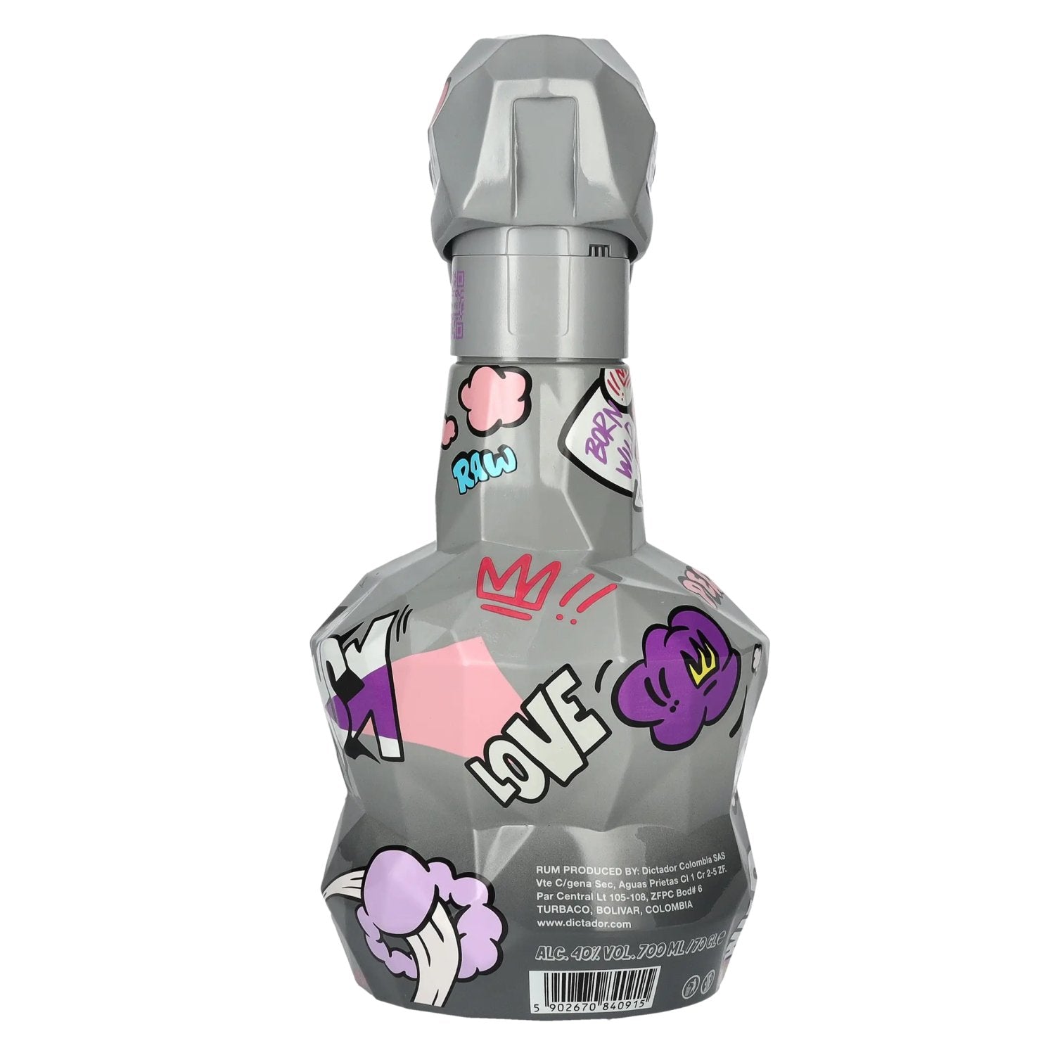 Dictador GAME CHANGER GREY &amp; Pinkster Colombiaanse Rum 40% Vol. 0,7l