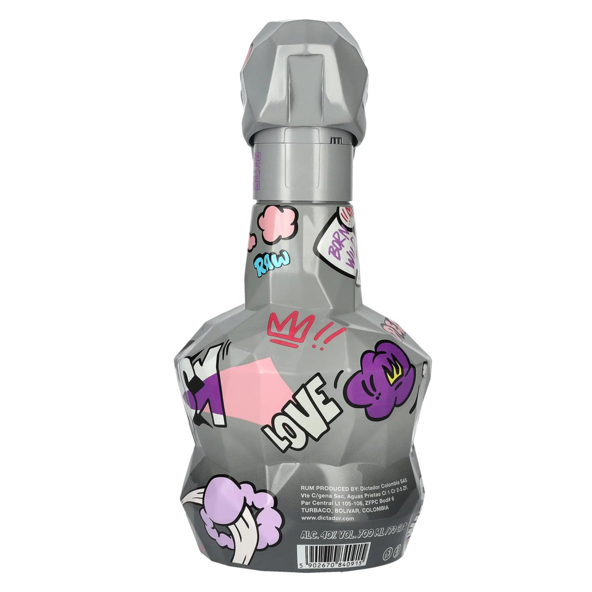 Dictador GAME CHANGER GREY &amp; PINK Colombian Rum 40% ABV 0.7l