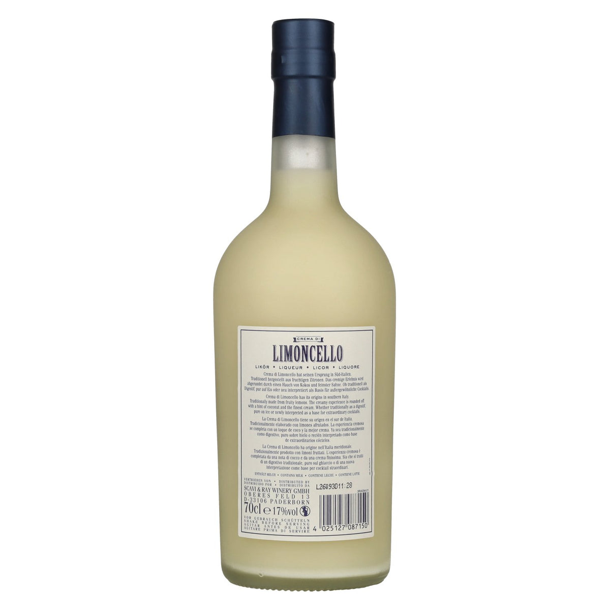 Scavi &amp; Ray Crema Di Limoncello, liqueur à 17 % vol., 0,7 l