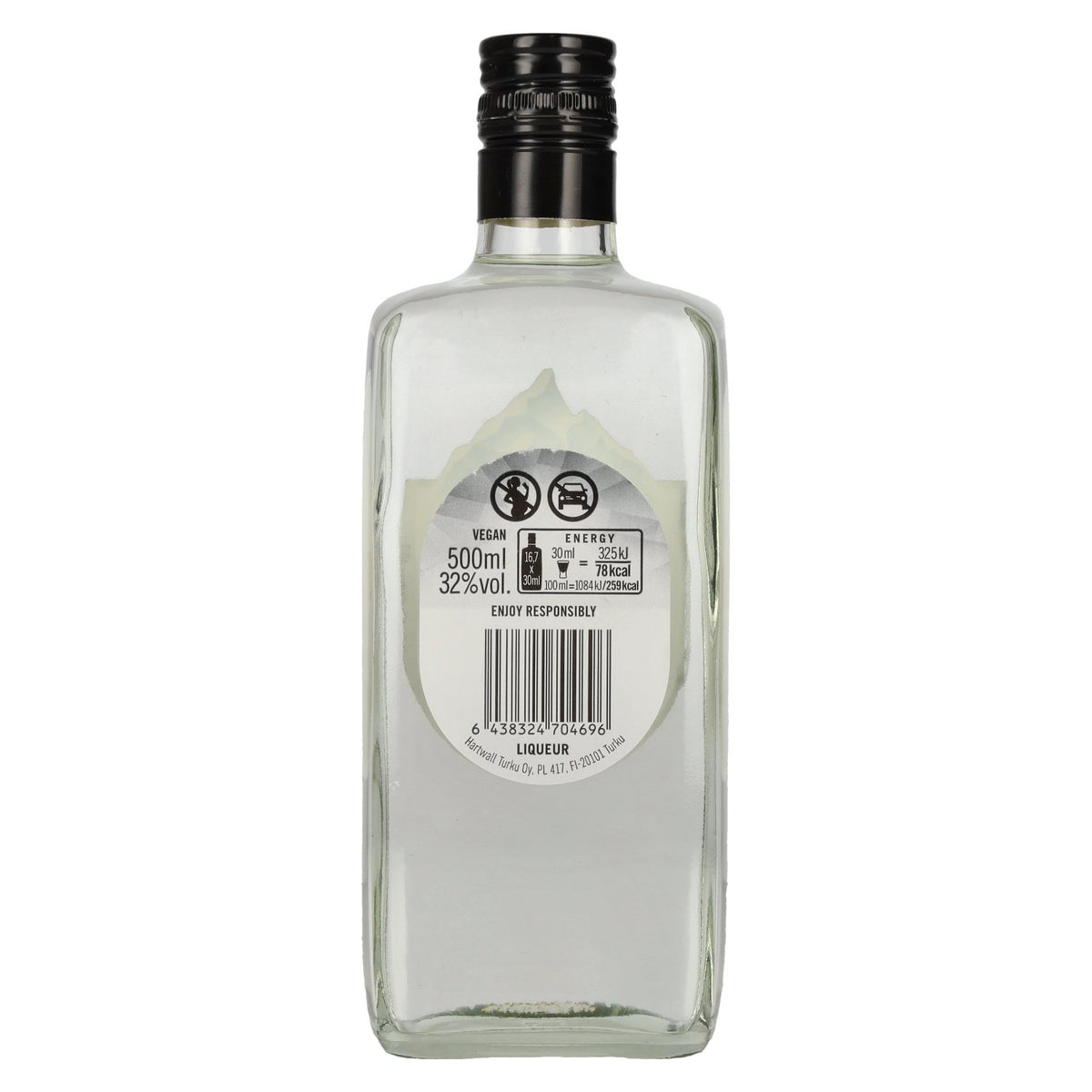 Minttu Black Original Liqueur 32% ABV 0.5l