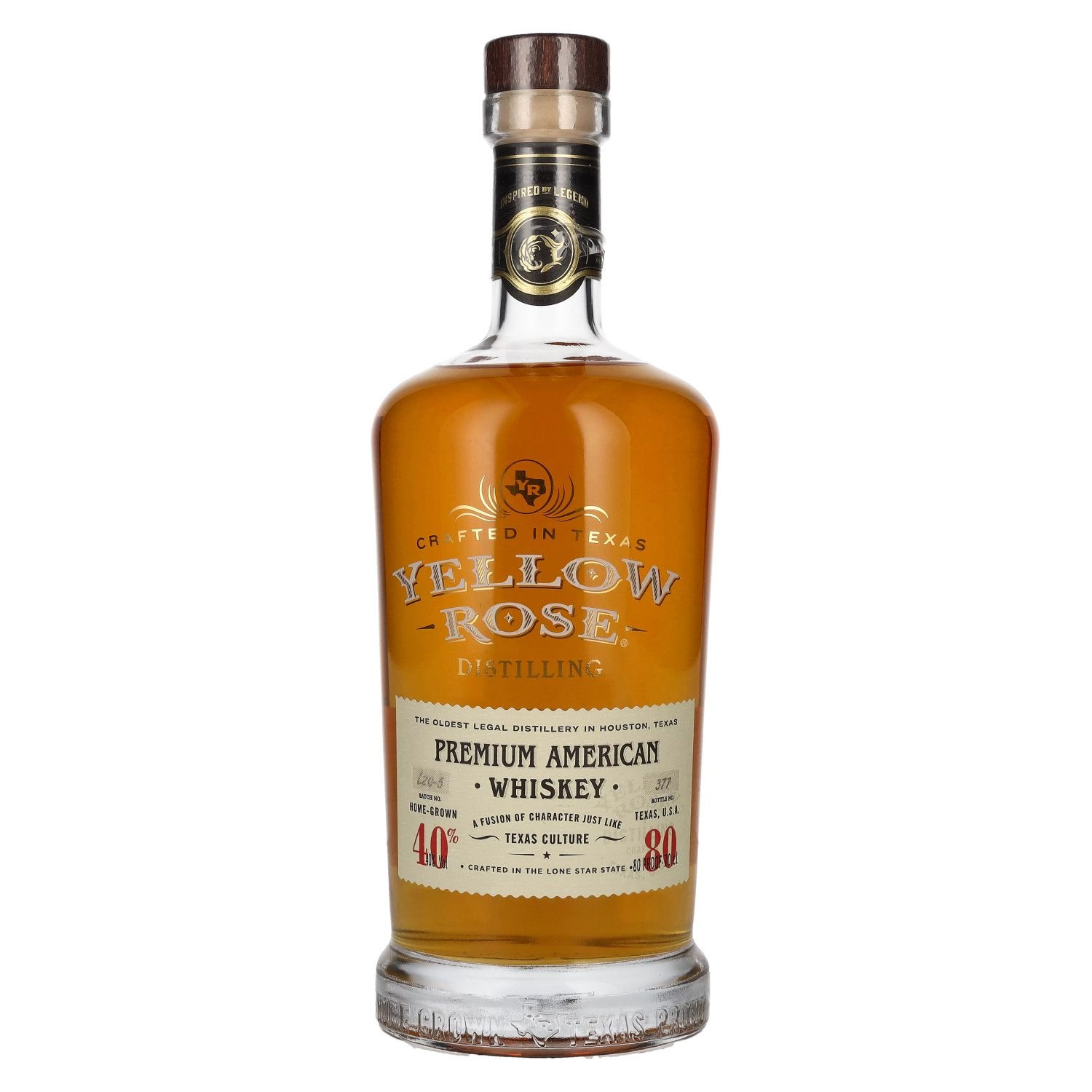 Yellow Rose PREMIUM AMERICAN Whiskey 40% Vol. 0,7l – delicando