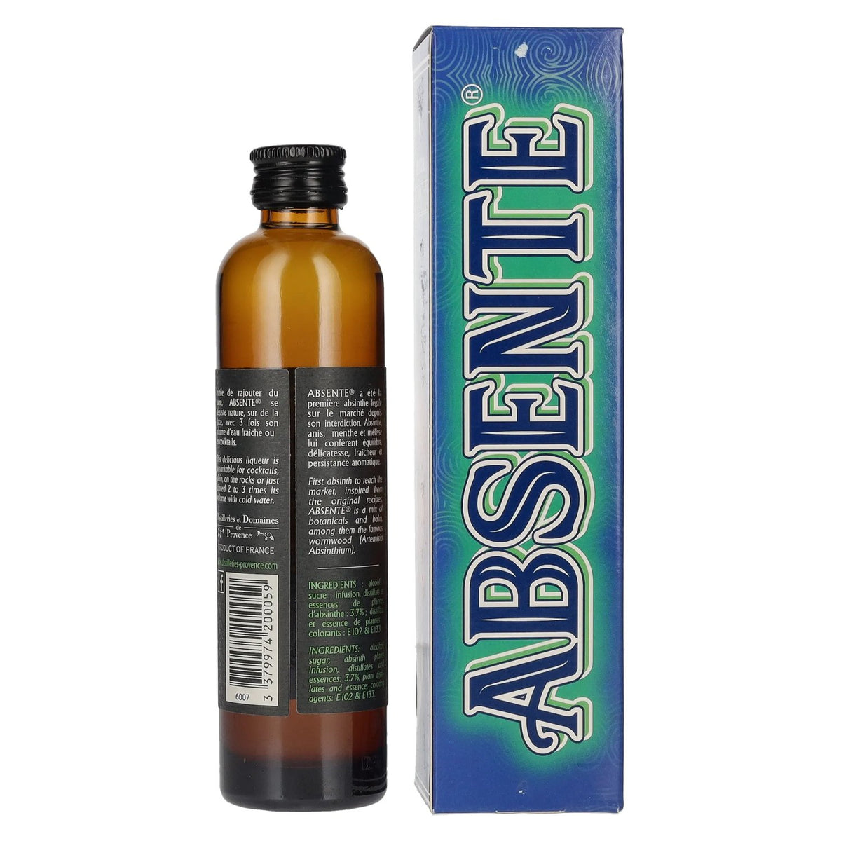 Absente Absinthe 55% ABV, 0.1l, in a gift box