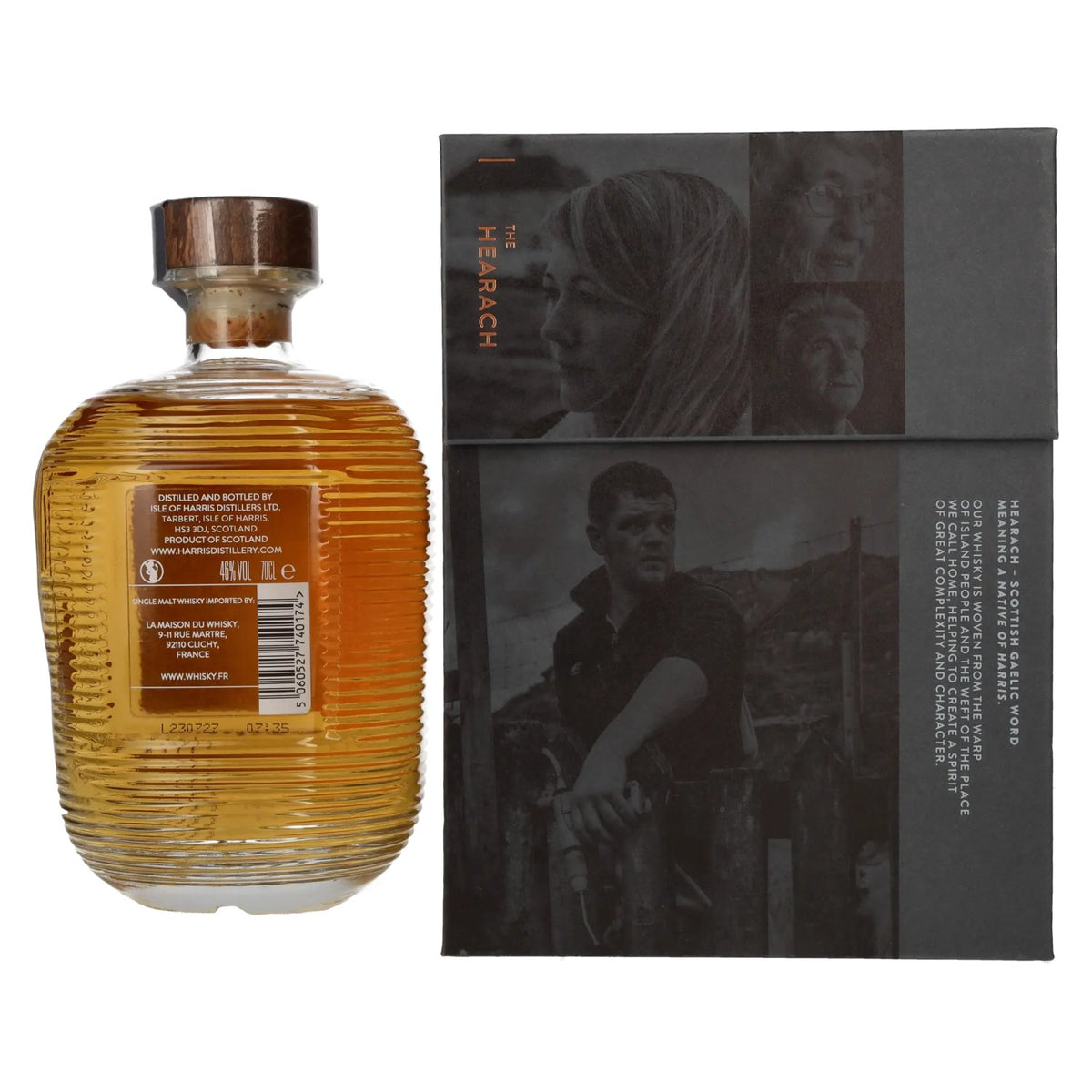 The Hearach Isle of Harris Single Malt Scotch Whisky 46% ABV, 0.7 litres, in a gift box