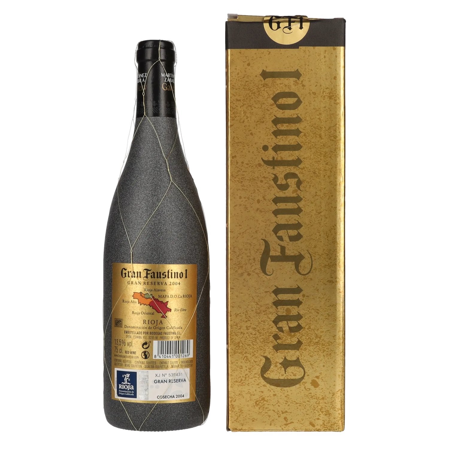 Gran Faustino I Gran Reserva Rioja 2004 13,5% Vol. 0,75l in Geschenkbox