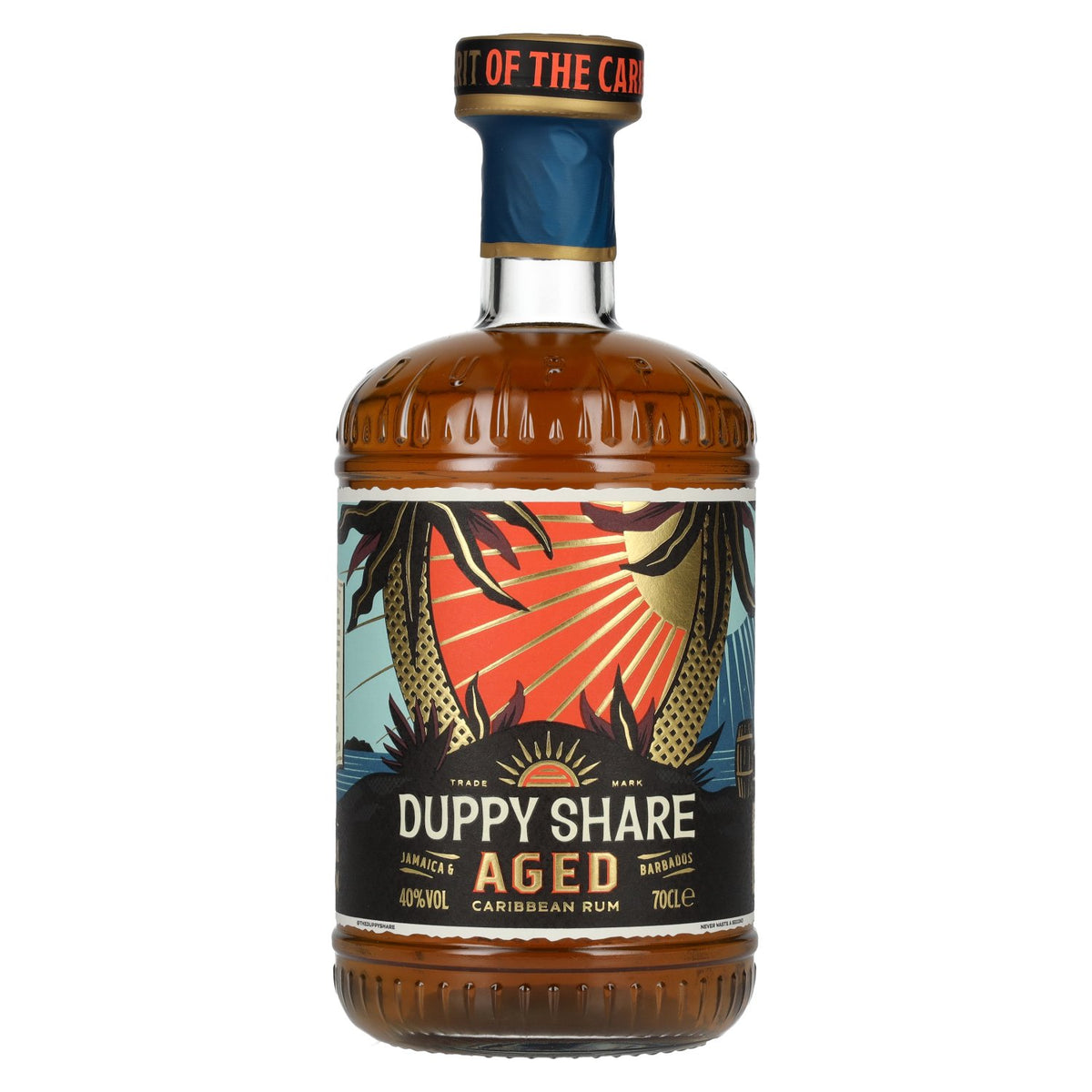 Duppy Share Aged Caribbean Rum 40% vol. 0.7 l