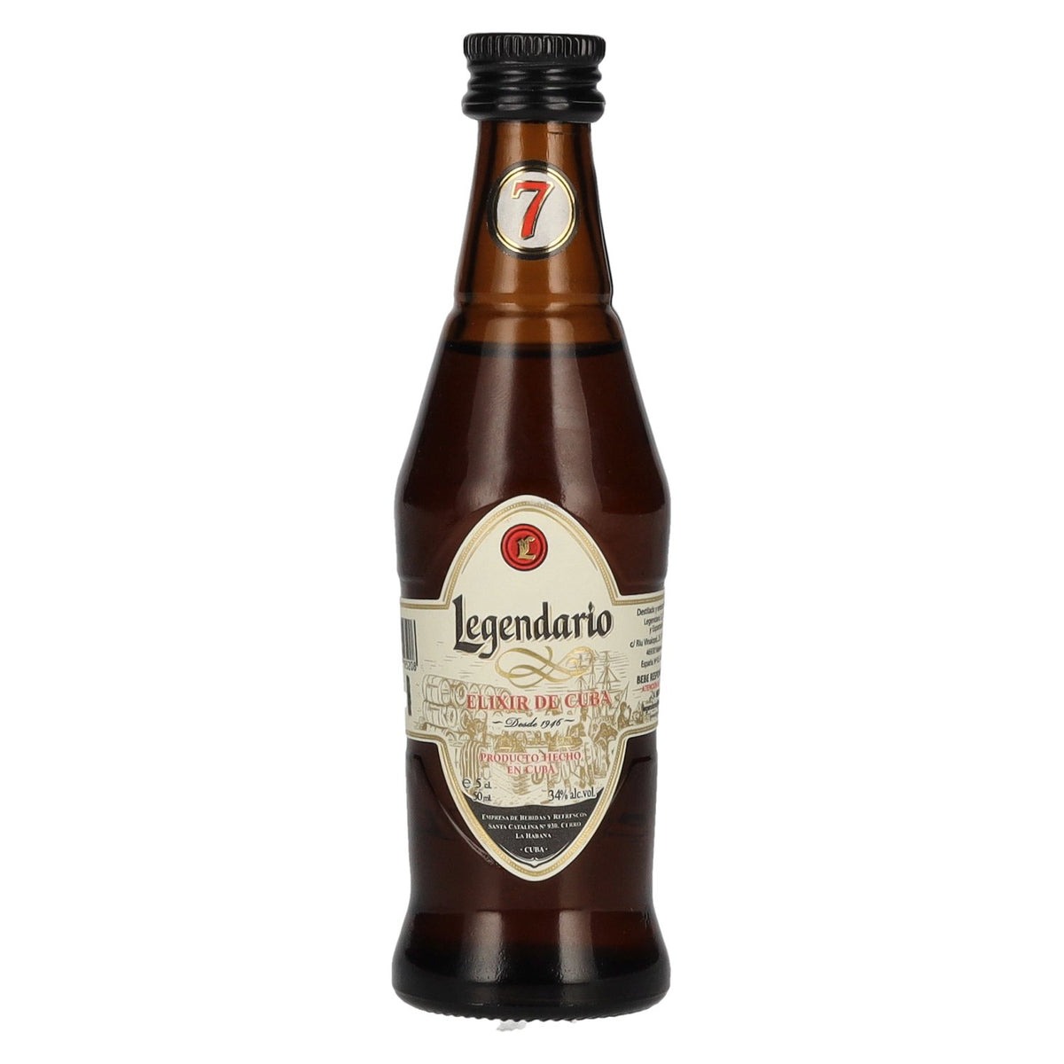 Legendario Elixir de Cuba 34 % vol. 0,05 l