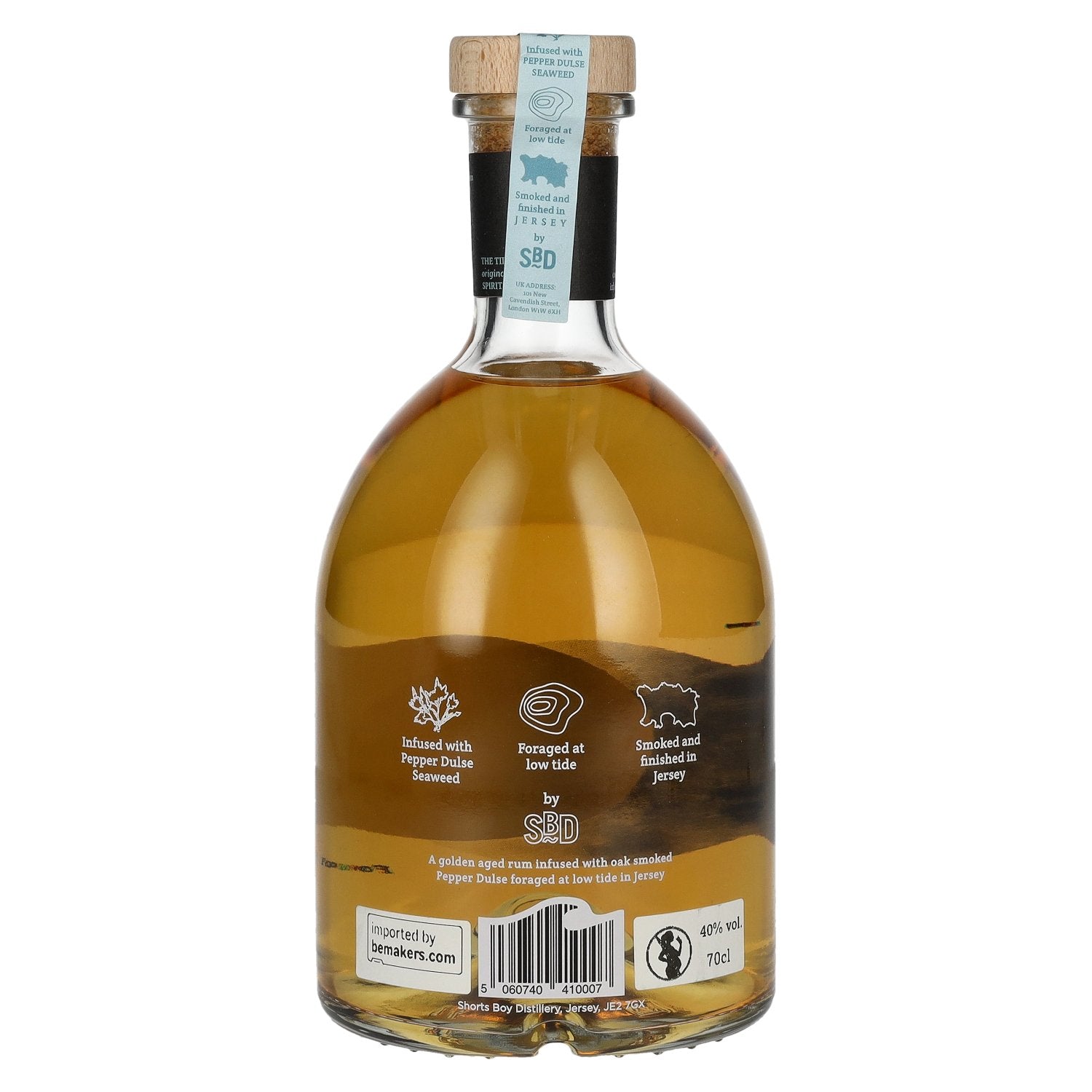 The Tidal Gold Rum 40% Vol. 0,7l