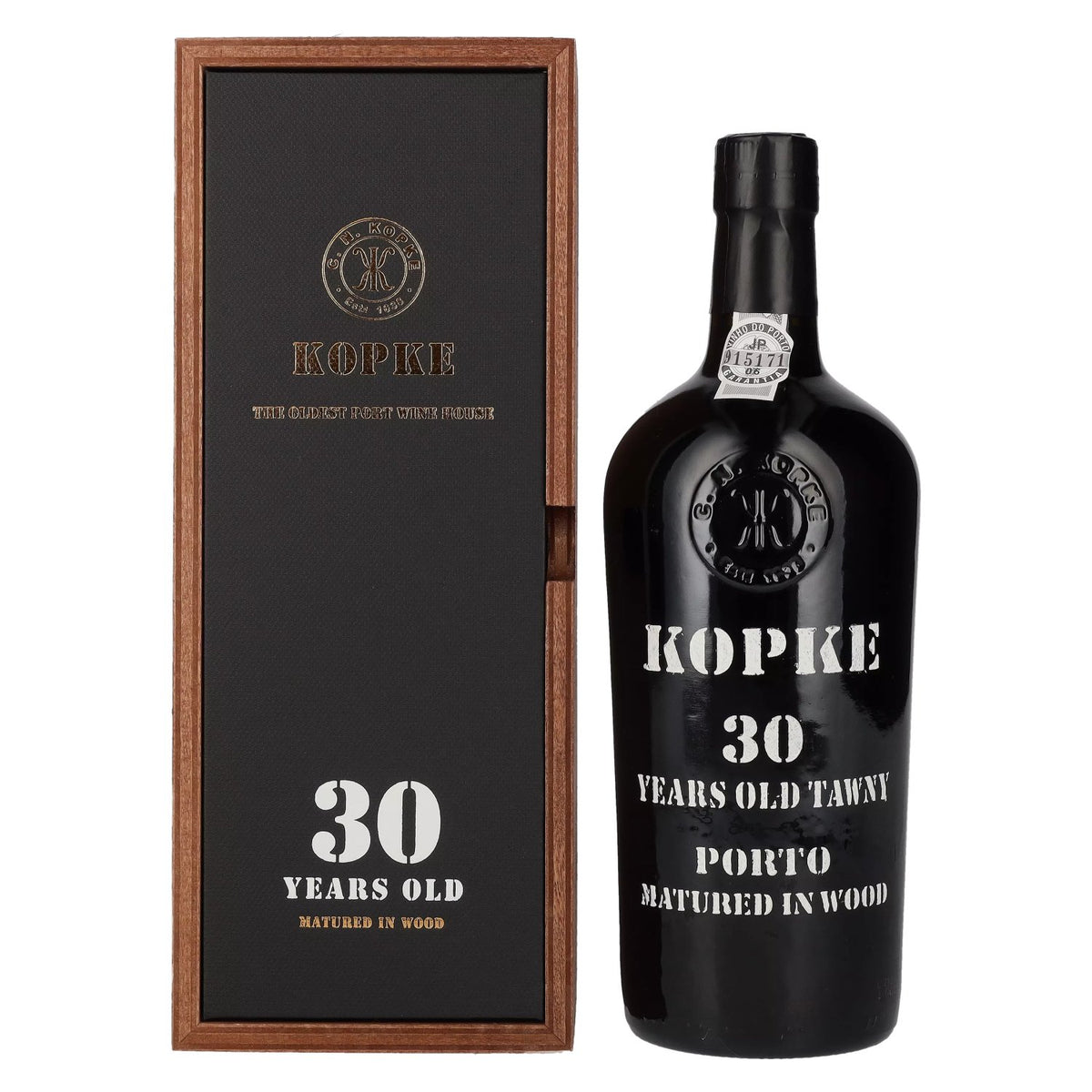 Kopke 30 Years Old TAWNY Port 20% ABV 0.75 l in a wooden box