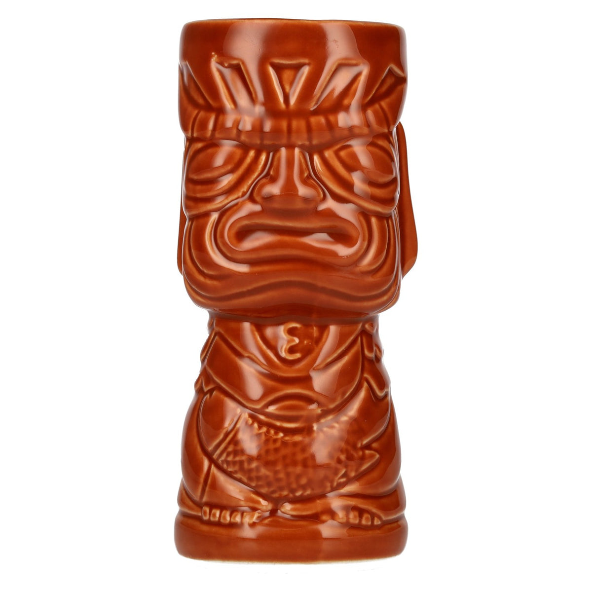 Tiki Mug, Ceramic, Molokai Brown, 0.4 l