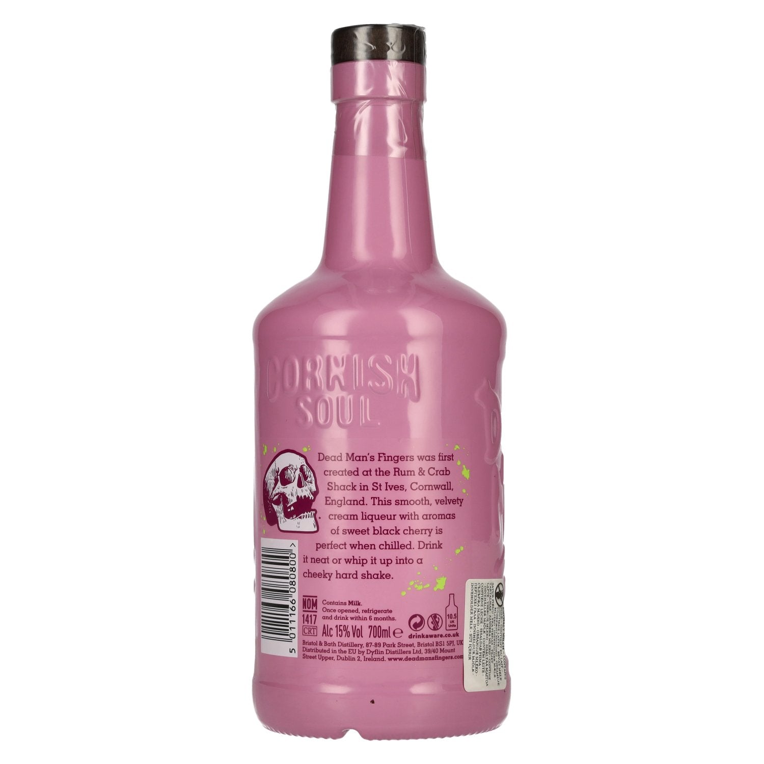 Dead Man's Fingers Black Cherry Tequila Cream Liqueur 15% Vol. 0,7l