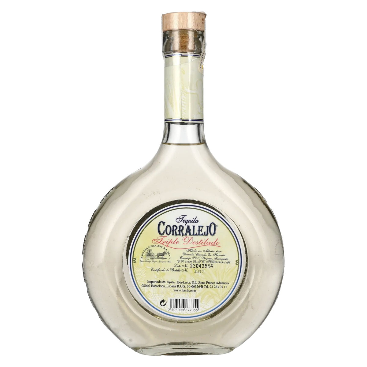 Corralejo Tequila REPOSADO Triple Destillado 100% de Agave 38% Vol. 0,7l