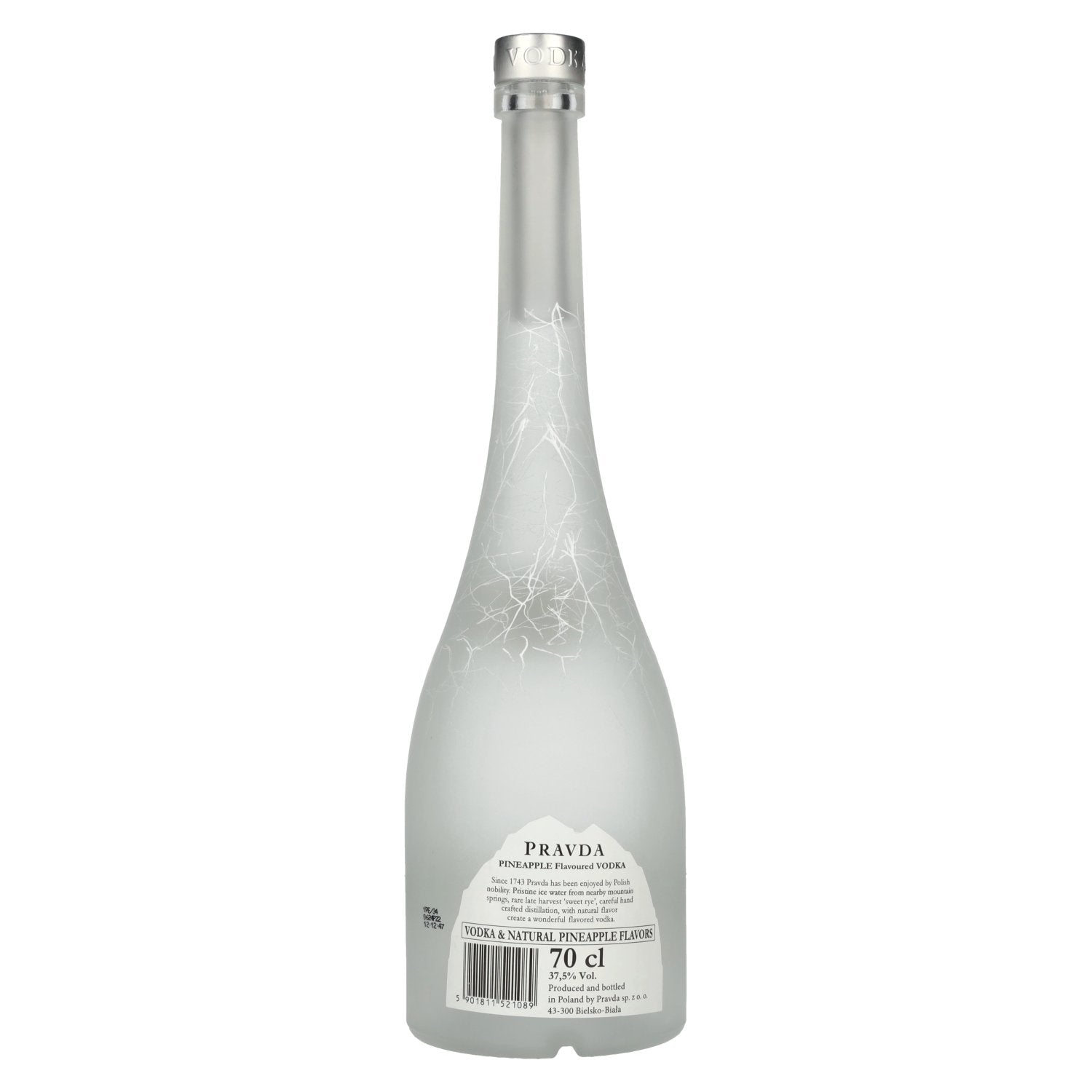 Pravda PINEAPPLE gearomatiseerde wodka 37,5% Vol. 0,7l