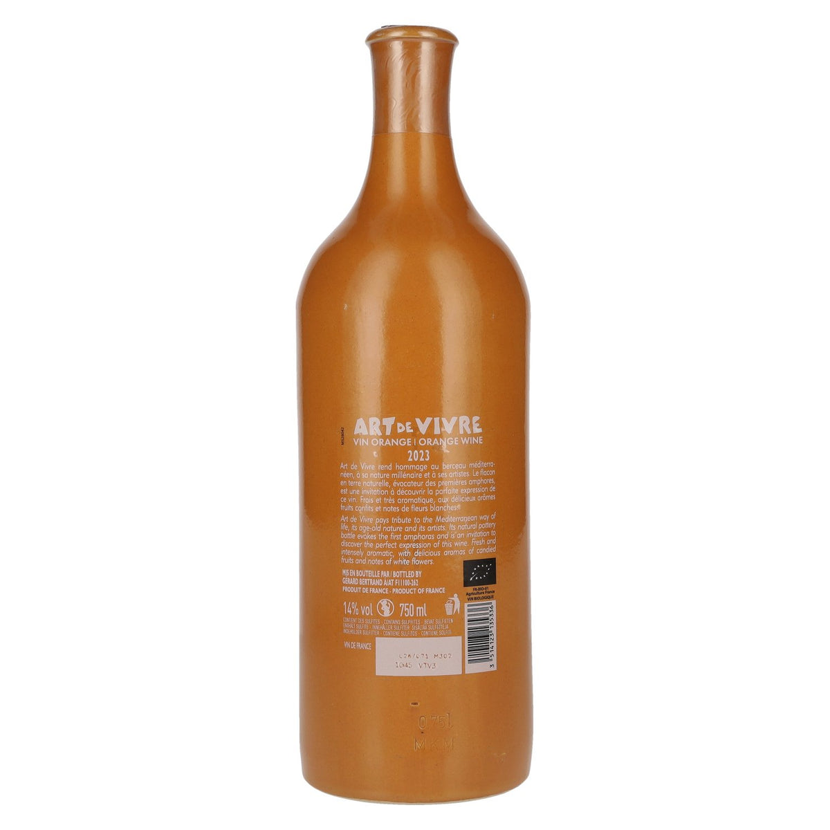 Gérard Bertrand Art de Vivre Vin Orange 2023 14% Vol. 0,75l