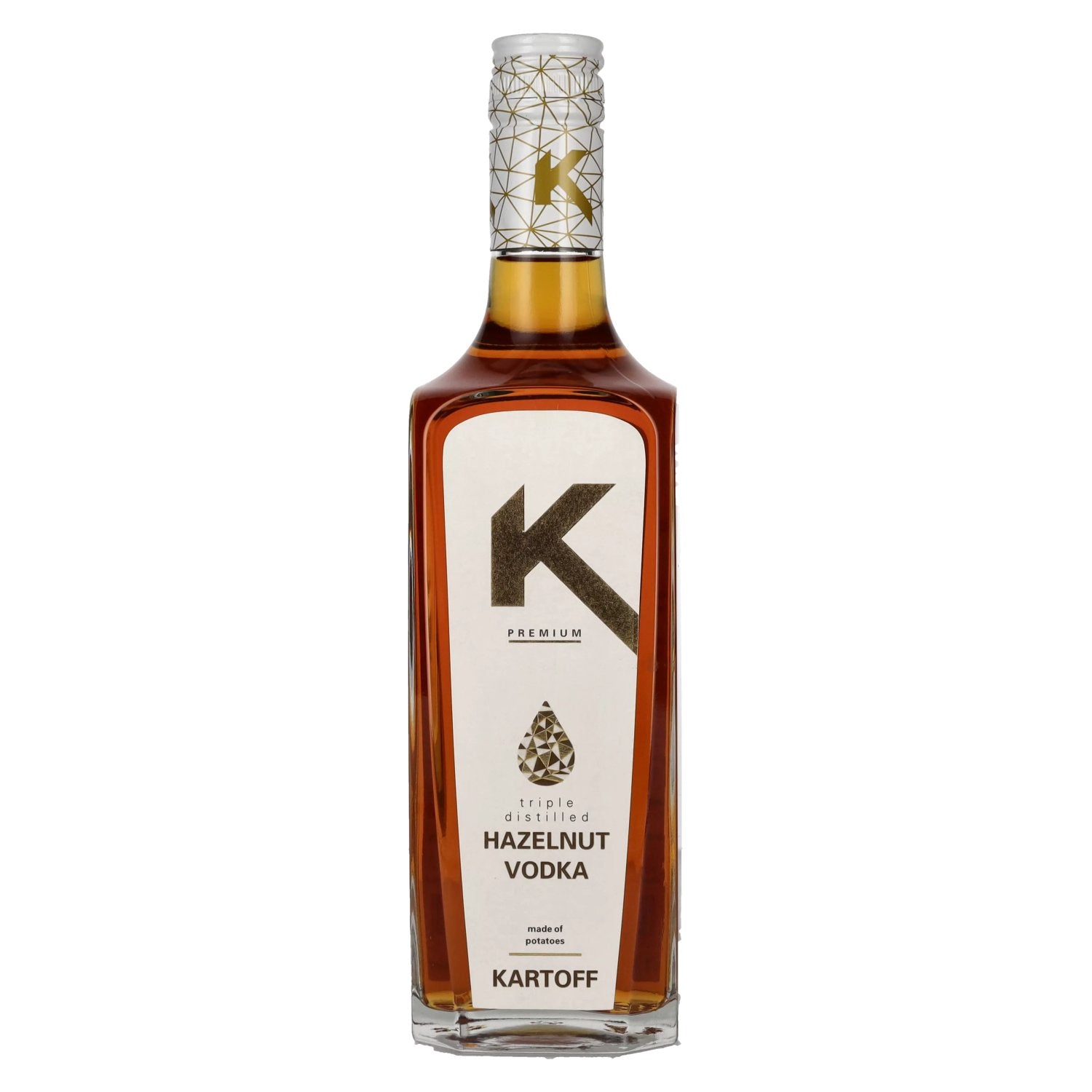 Kartoff Triple Distilled Hazelnut Vodka 38% Vol. 0,7l