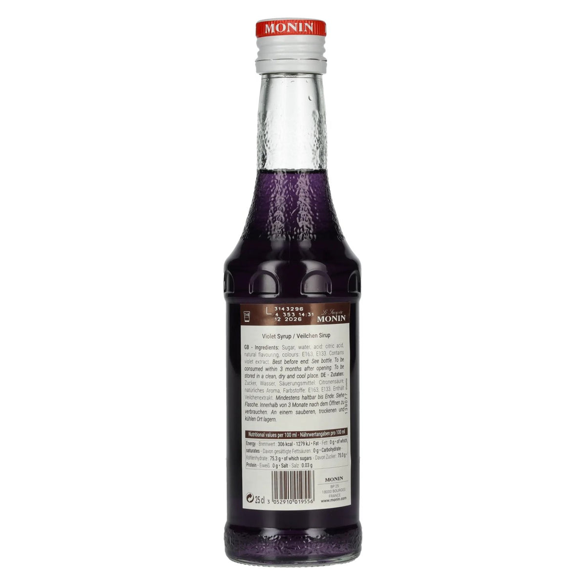 Monin-siroop VIOLET 0,25 l