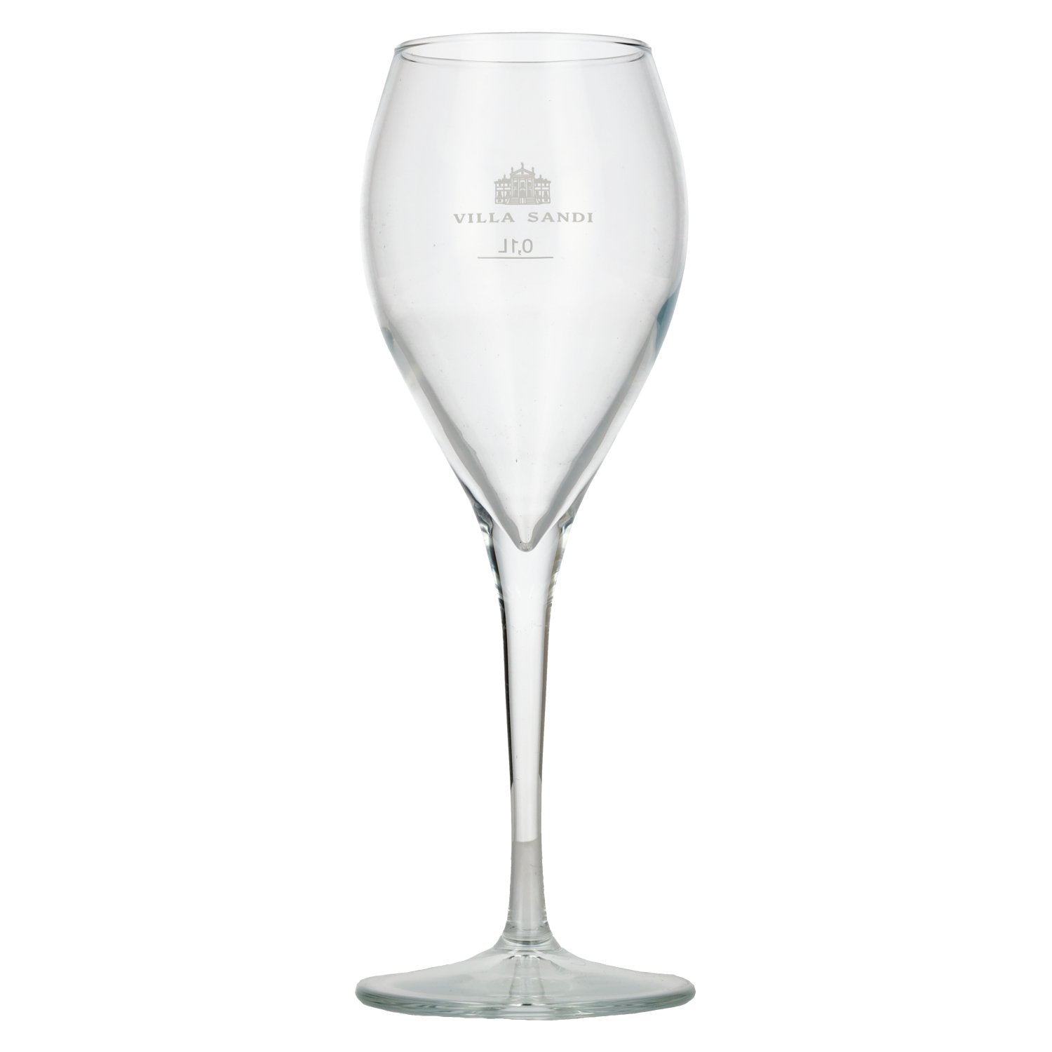 Villa Sandi glas op voet met kalibratie 0,1l