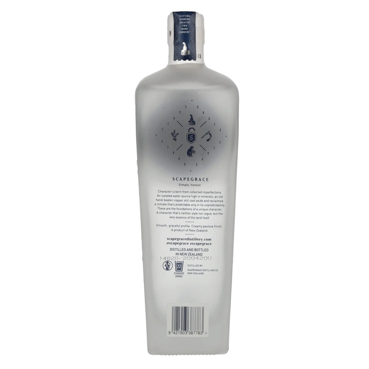 Scapegrace Small Batch Premium Vodka 40,6 % vol. 0,7 l