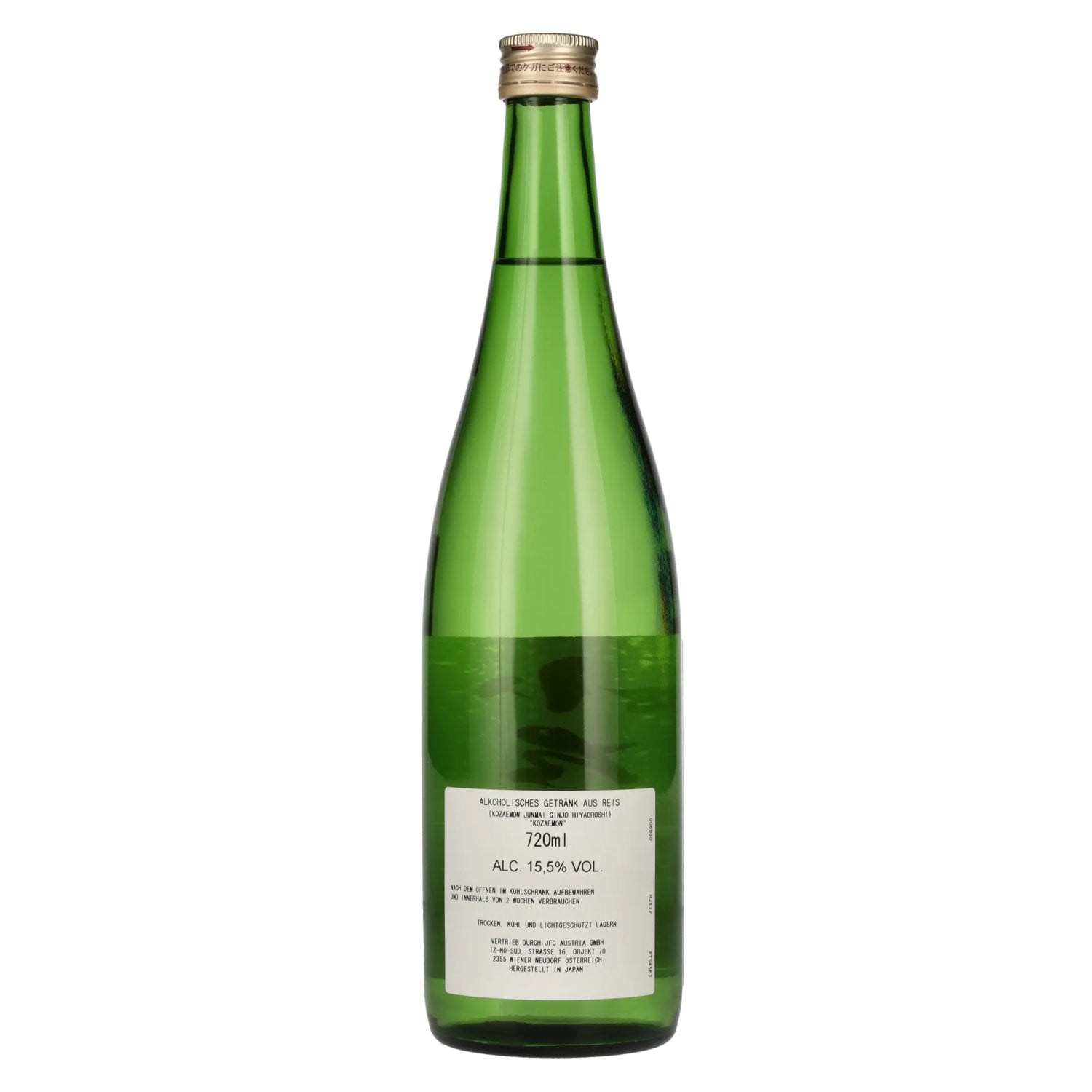 Kozaemon Junmai Ginjo Hiyaoroshi 15,5% Vol. 0,72l