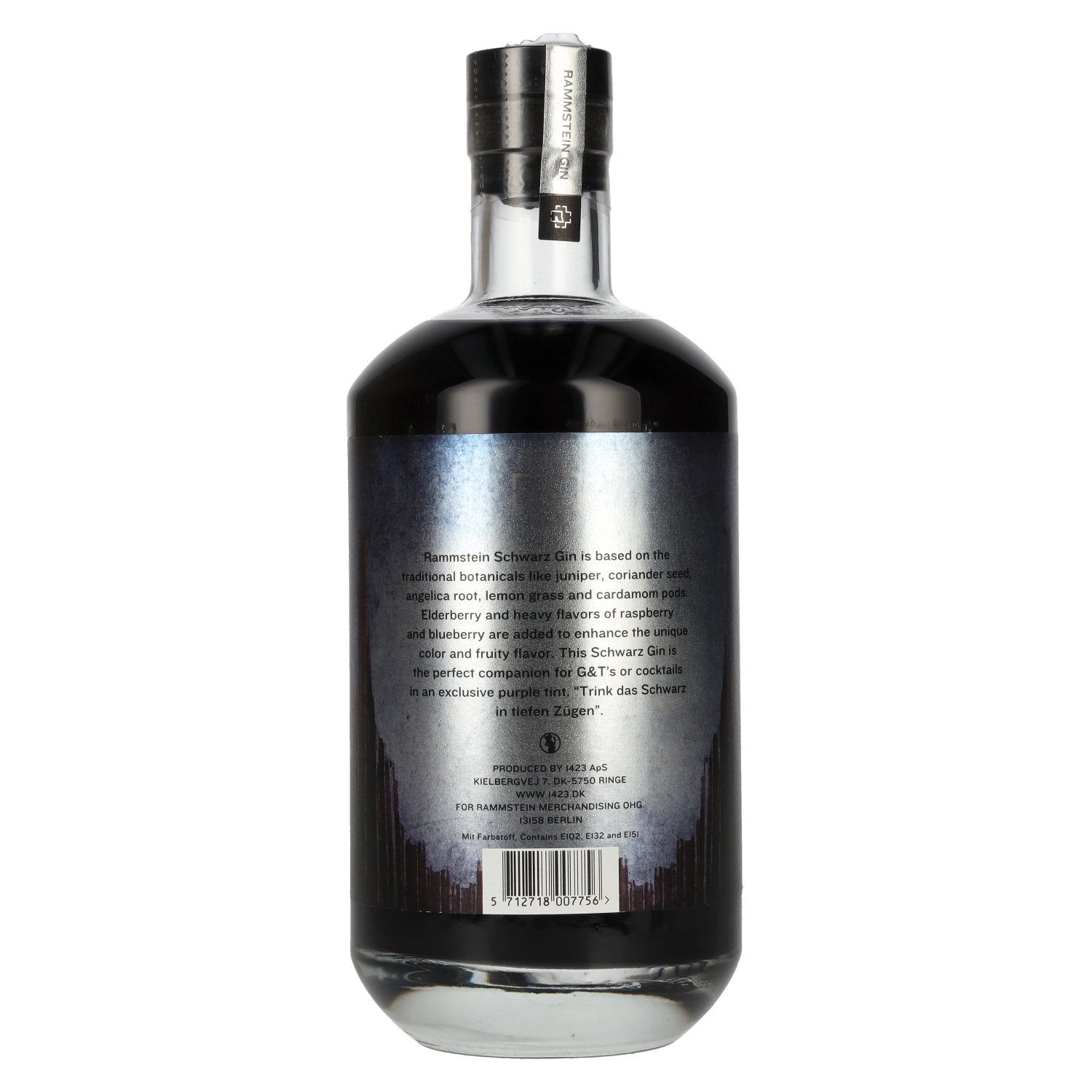 Rammstein Gin Blueberry 40% Vol. 0,7l