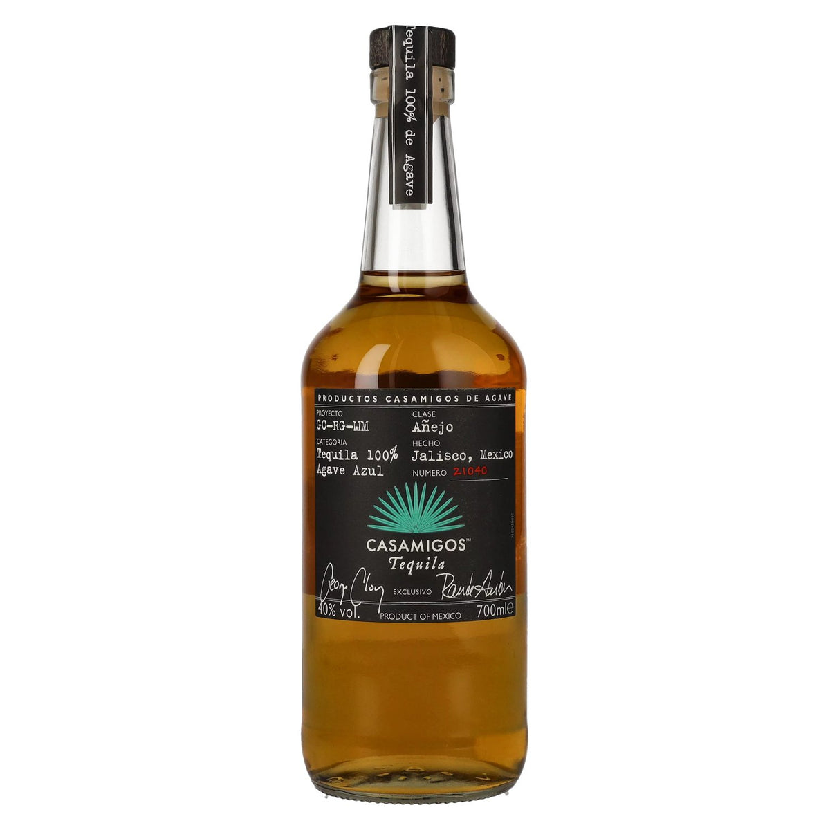 Casamigos Tequila Añejo 100% Agave Azul 40% ABV 0.7l