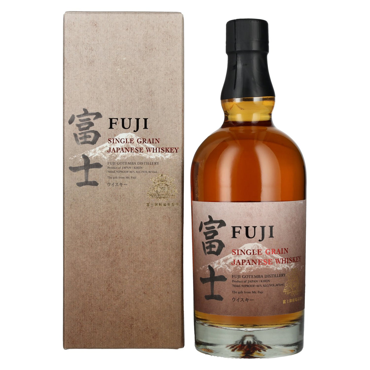 KIRIN FUJI Single Grain Japanese Whisky 46% vol. 0.7l in a gift box