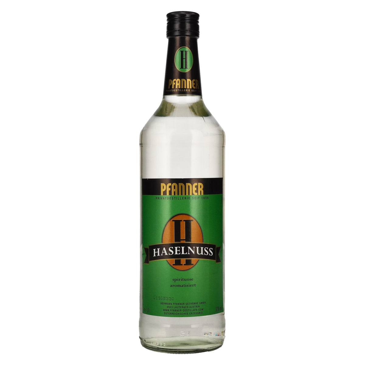 Pfanner H Hazelnut 32% ABV 1 litre