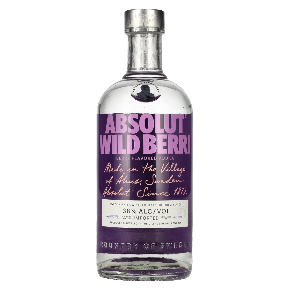 Absolut WILD BERRY Wodka 38% Vol. 0,7l