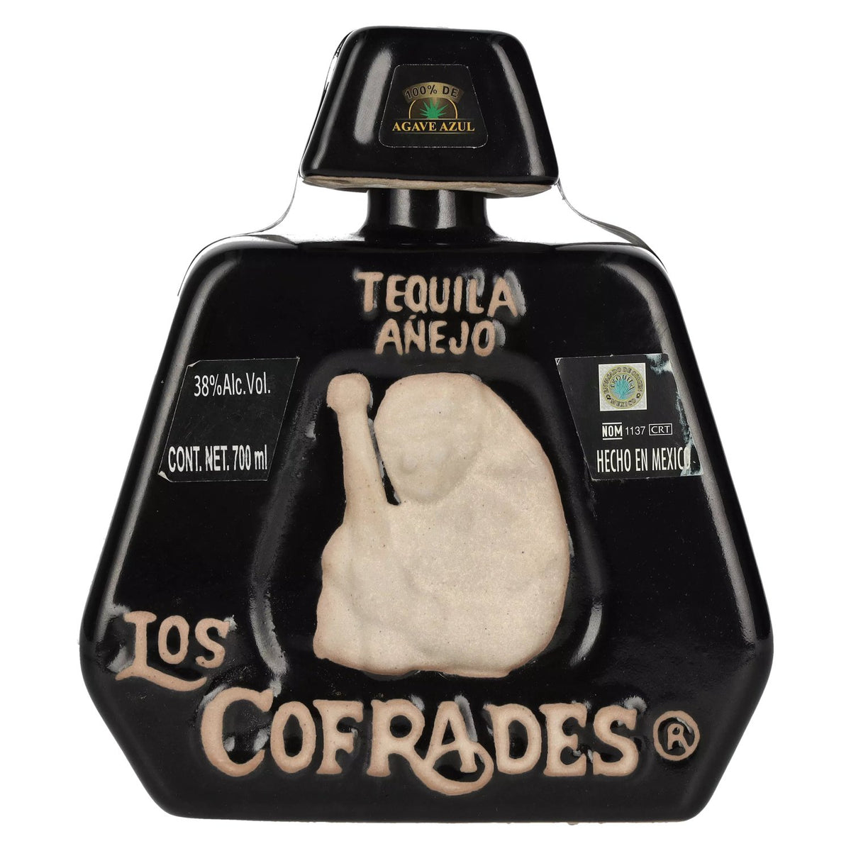 Tequila Los Cofrades Añejo 100 % d'agave, 38 % vol., 0,7 l