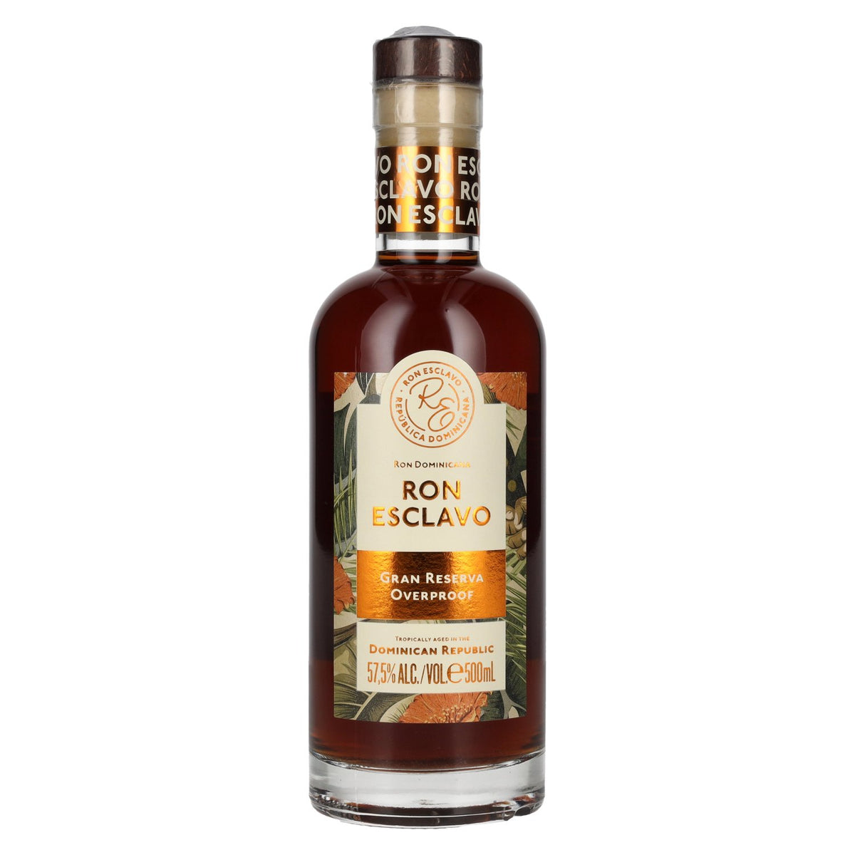 Ron Esclavo GRAN RESERVA OVERPROOF Ron Dominicana 57.5% ABV 0.5l