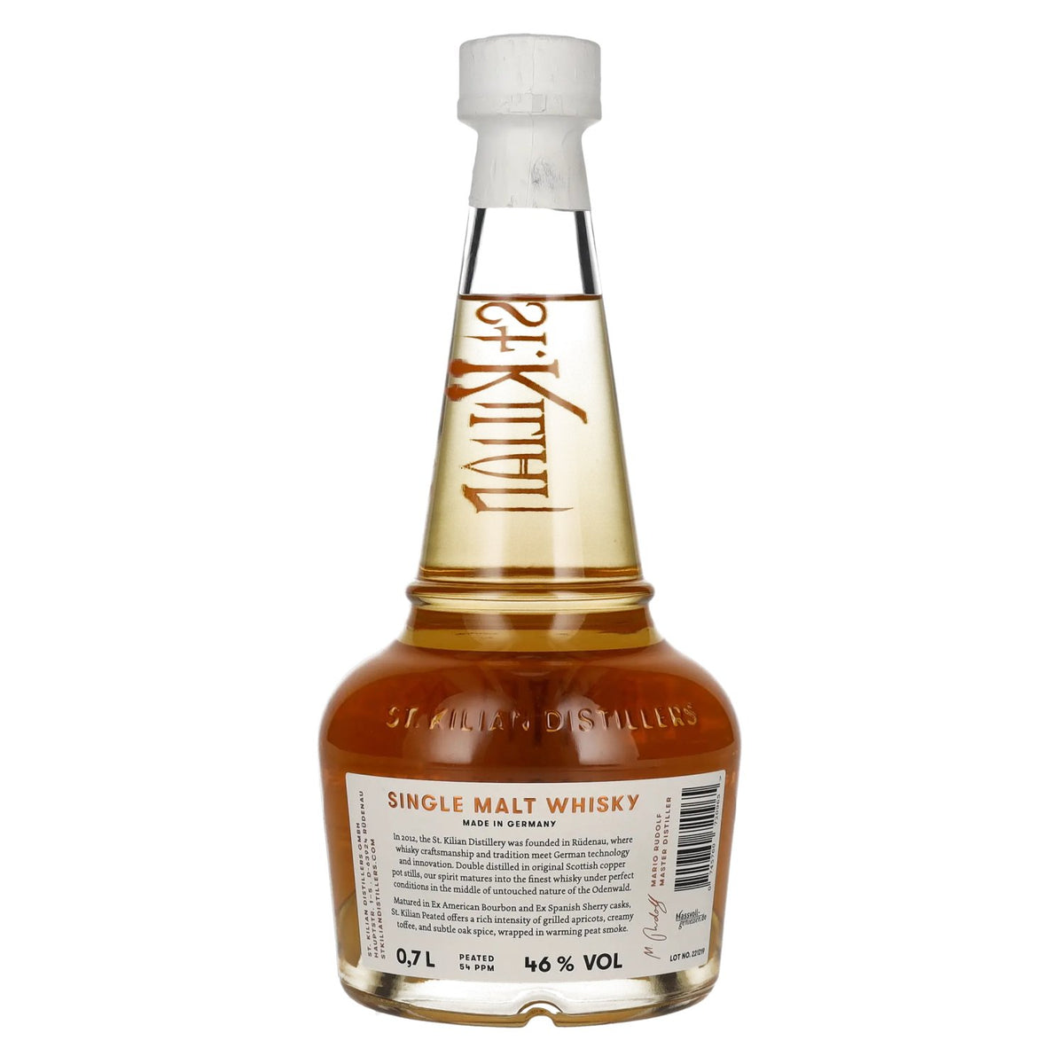 St. Kilian PEATED Single Malt Whisky 46% vol. 0,7 l
