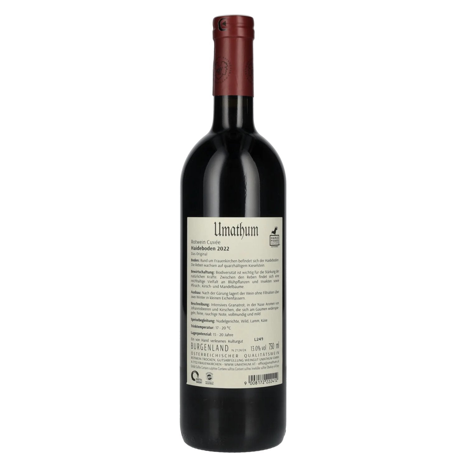 Umathum Haideboden Cuvée 2022 13% Vol. 0,75l